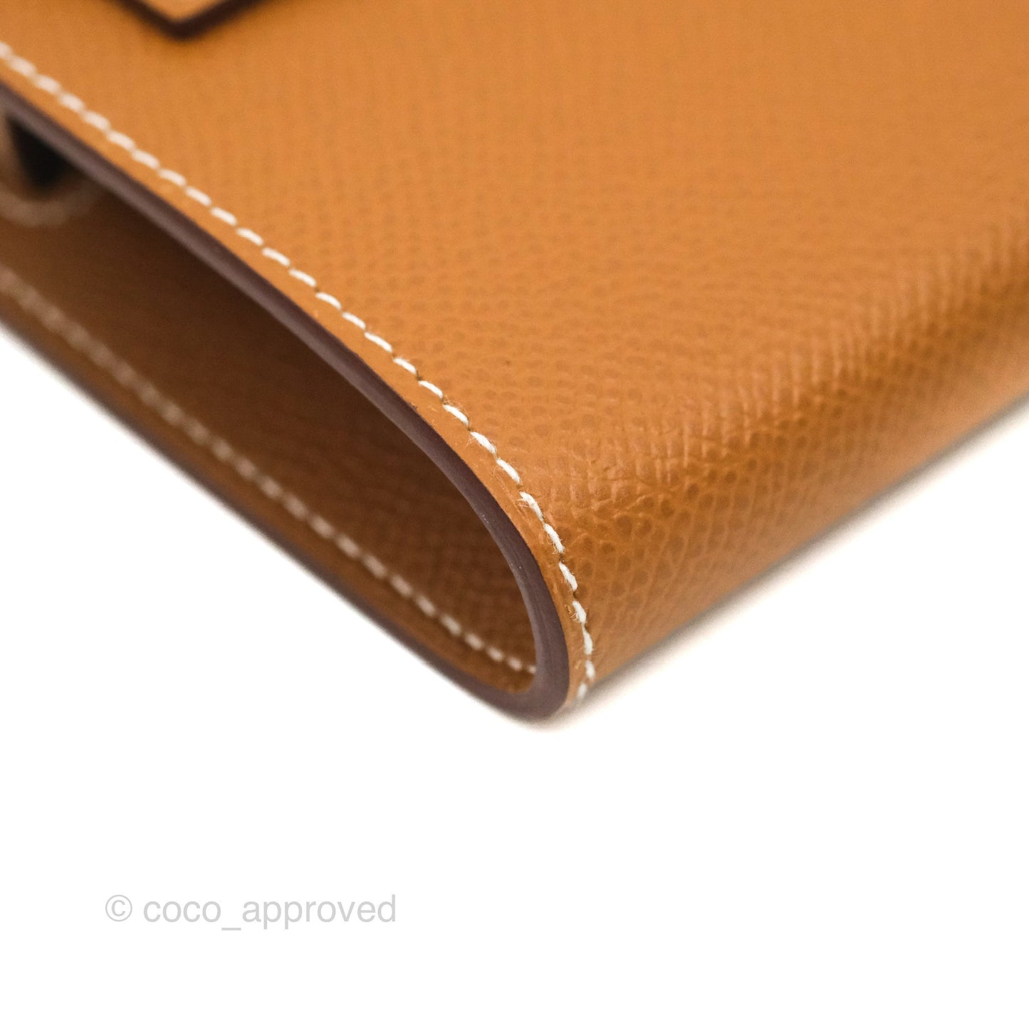 Hermès Kelly To Go Wallet Gold Epsom Palladium Hardware