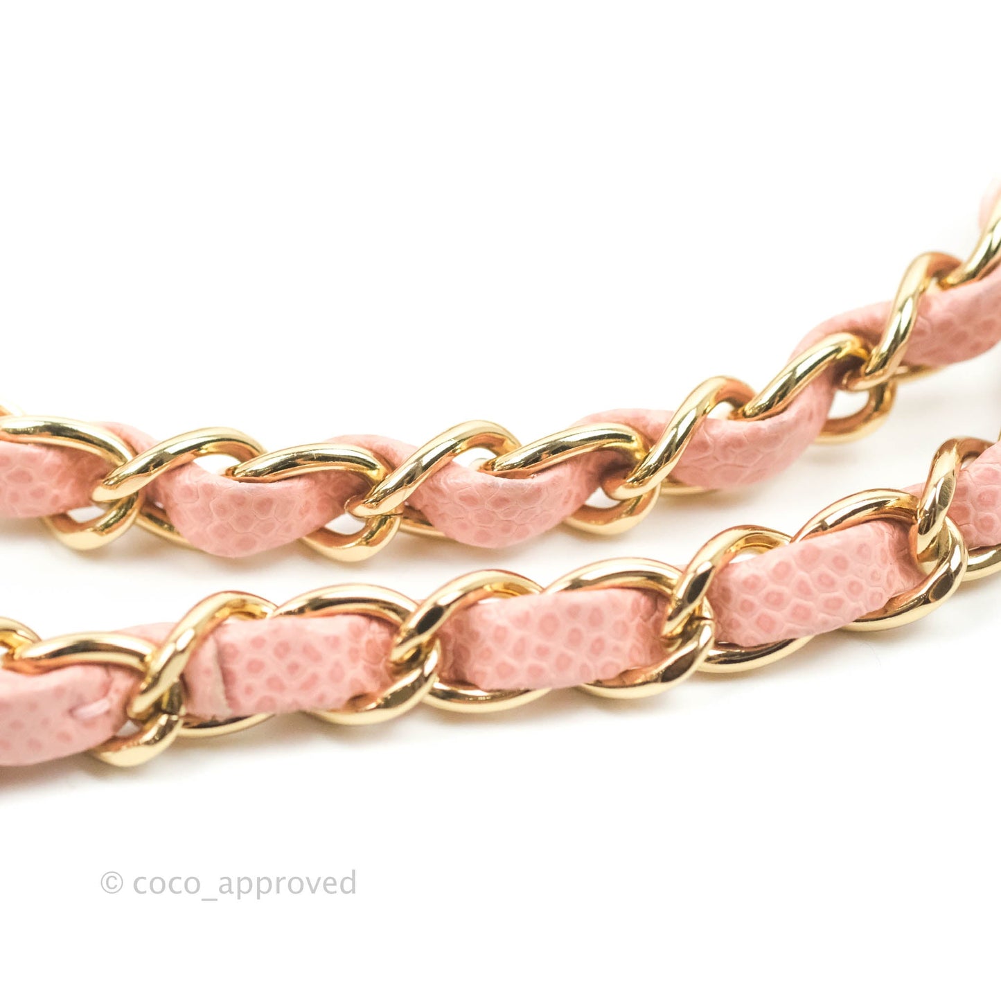 Chanel Vintage Classic M/L Medium Flap Quilted Pink Caviar 24K Gold Hardware