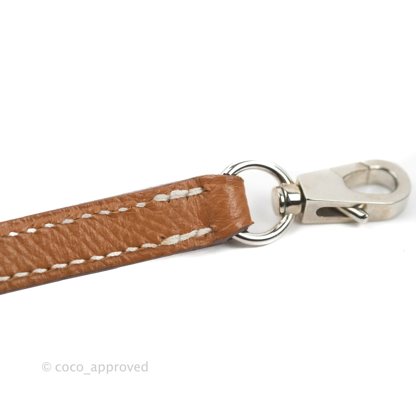 Hermès Mini Kelly II Sellier Gold Epsom Palladium Hardware