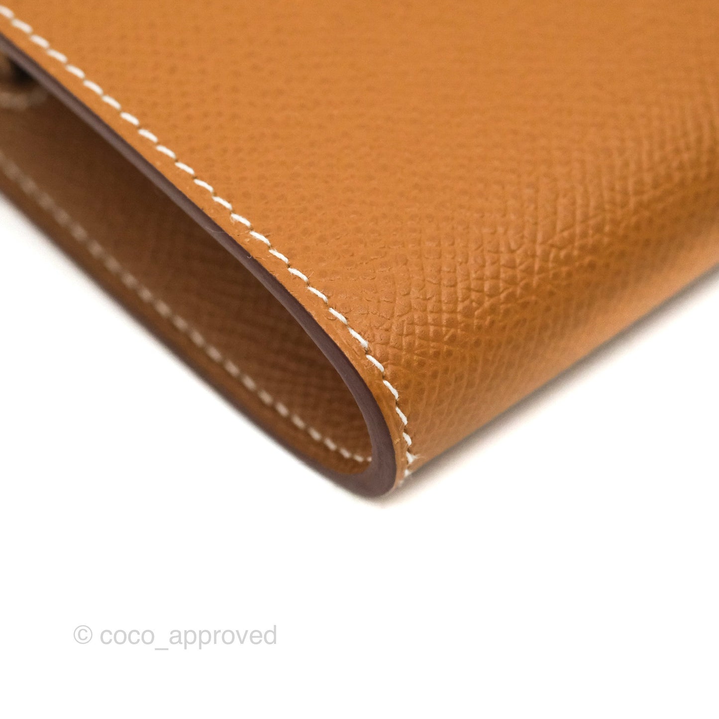 Hermès Kelly To Go Wallet Gold Epsom Palladium Hardware
