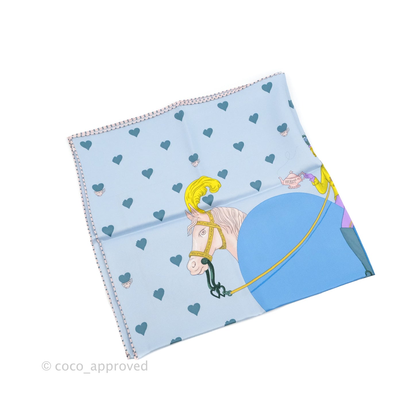 Hermes Tea Time Silk Scarf 70