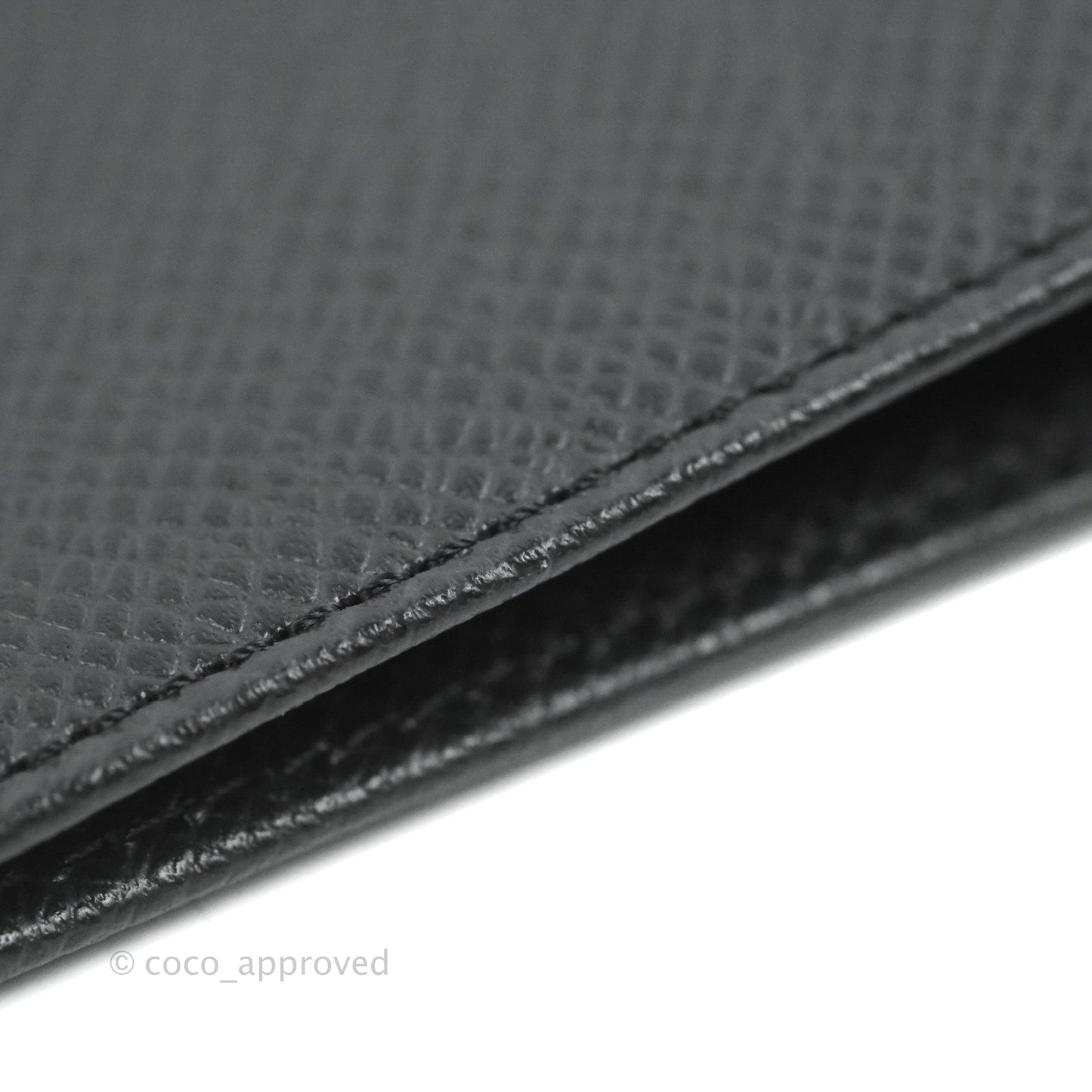 Louis Vuitton Porte Valeurs Long Wallet Black Taiga
