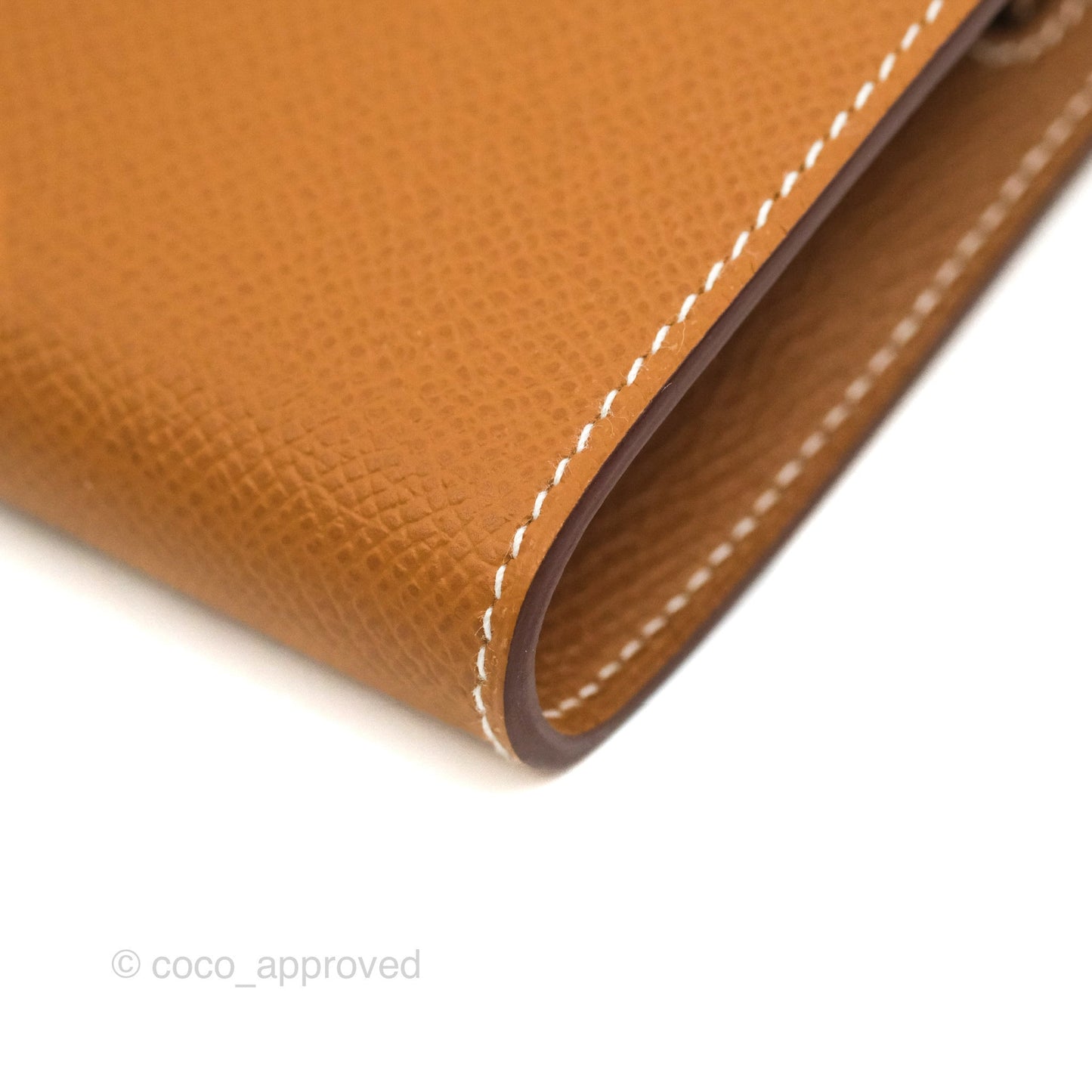 Hermès Kelly To Go Wallet Gold Epsom Palladium Hardware