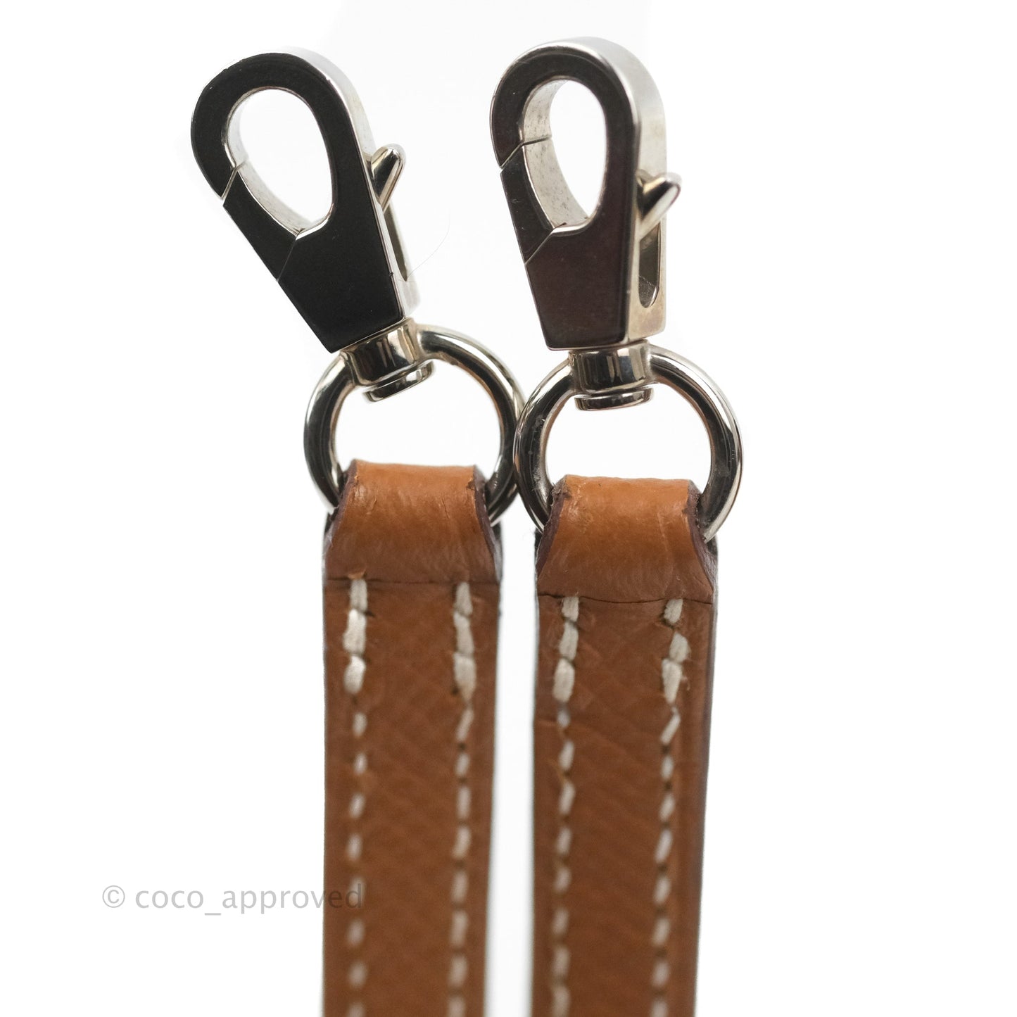 Hermès Mini Kelly II Sellier Gold Epsom Palladium Hardware