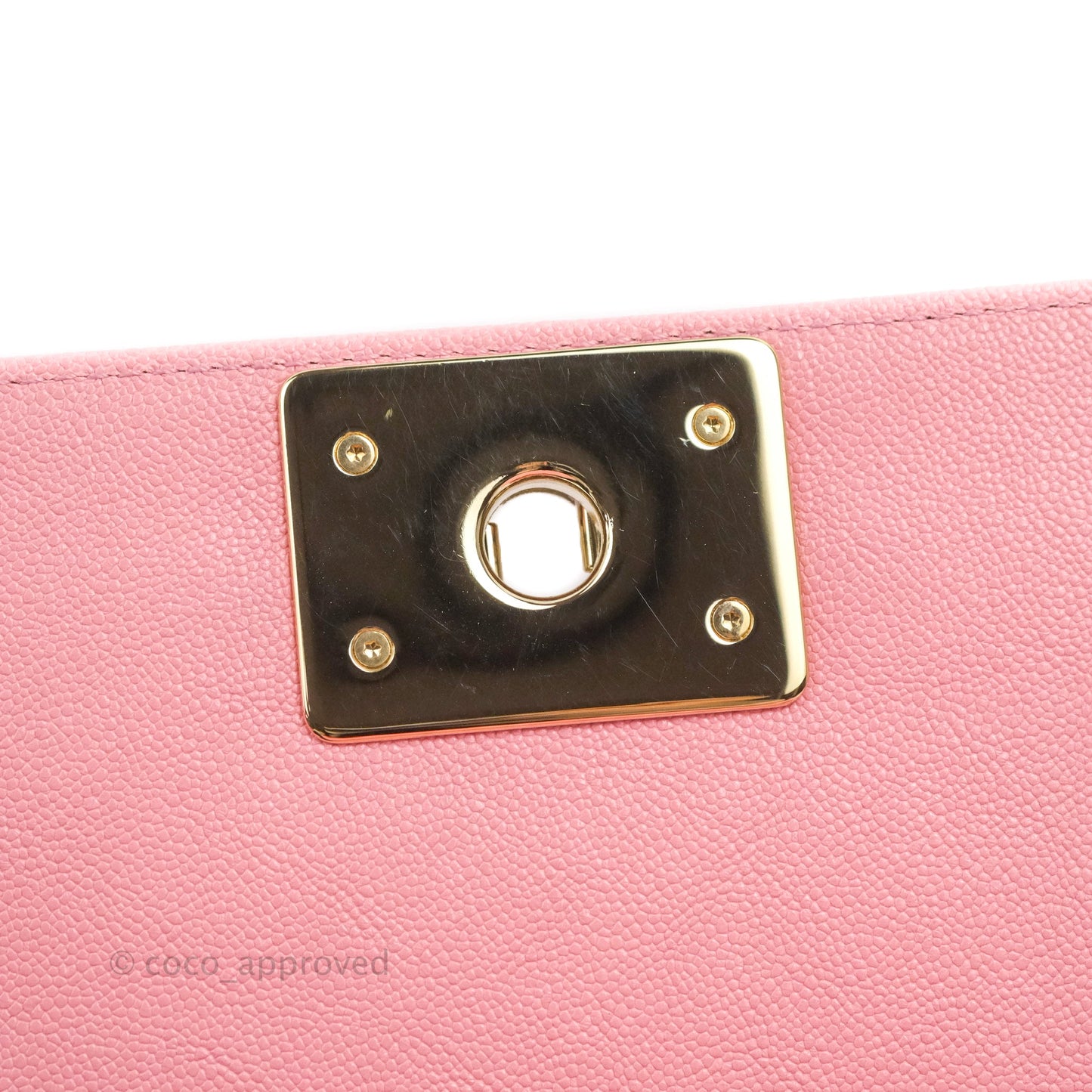 Chanel Quilted Medium Boy Rosy Pink Chevron Caviar Gold Hardware
