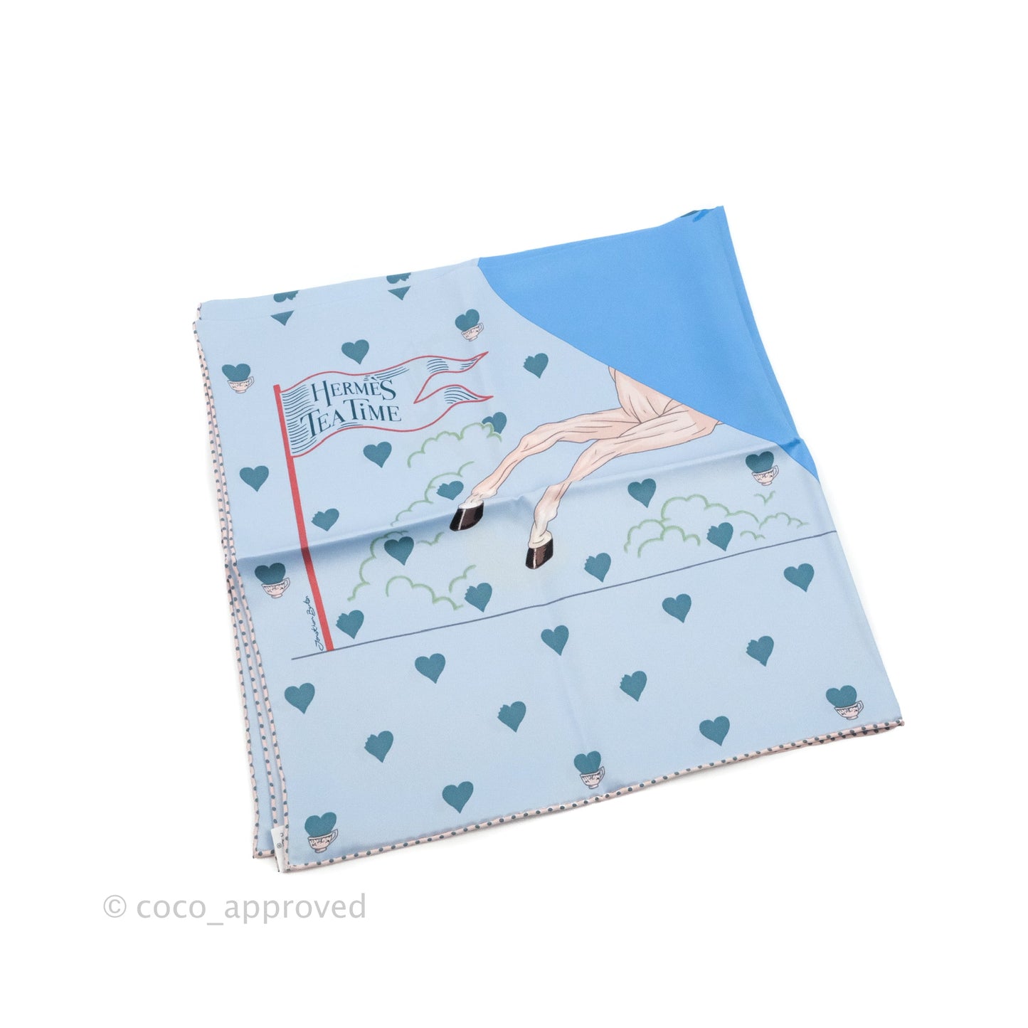 Hermes Tea Time Silk Scarf 70