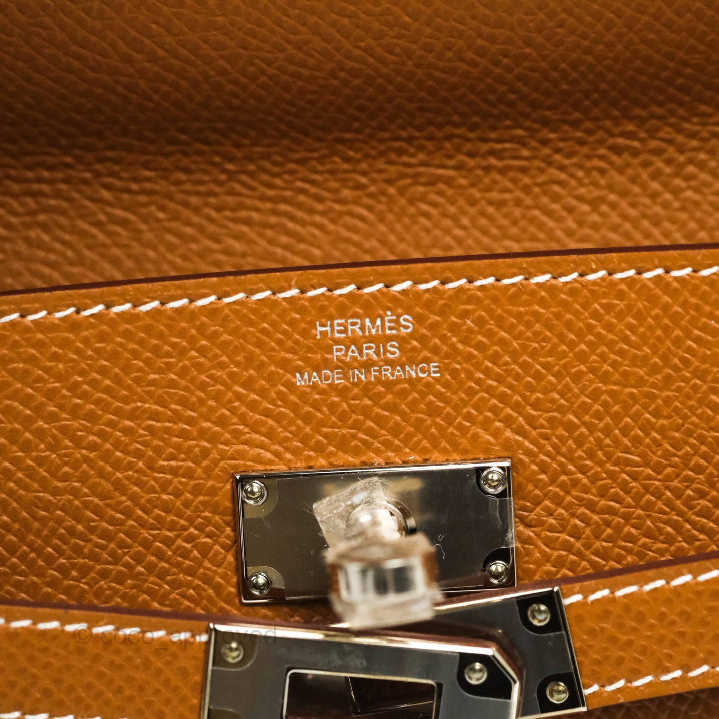 Hermès Kelly To Go Wallet Gold Epsom Palladium Hardware
