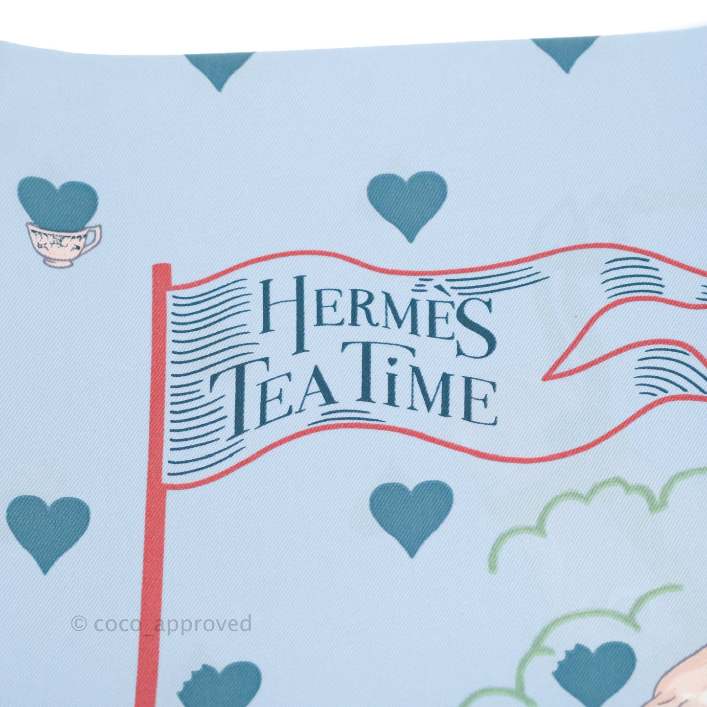 Hermes Tea Time Silk Scarf 70