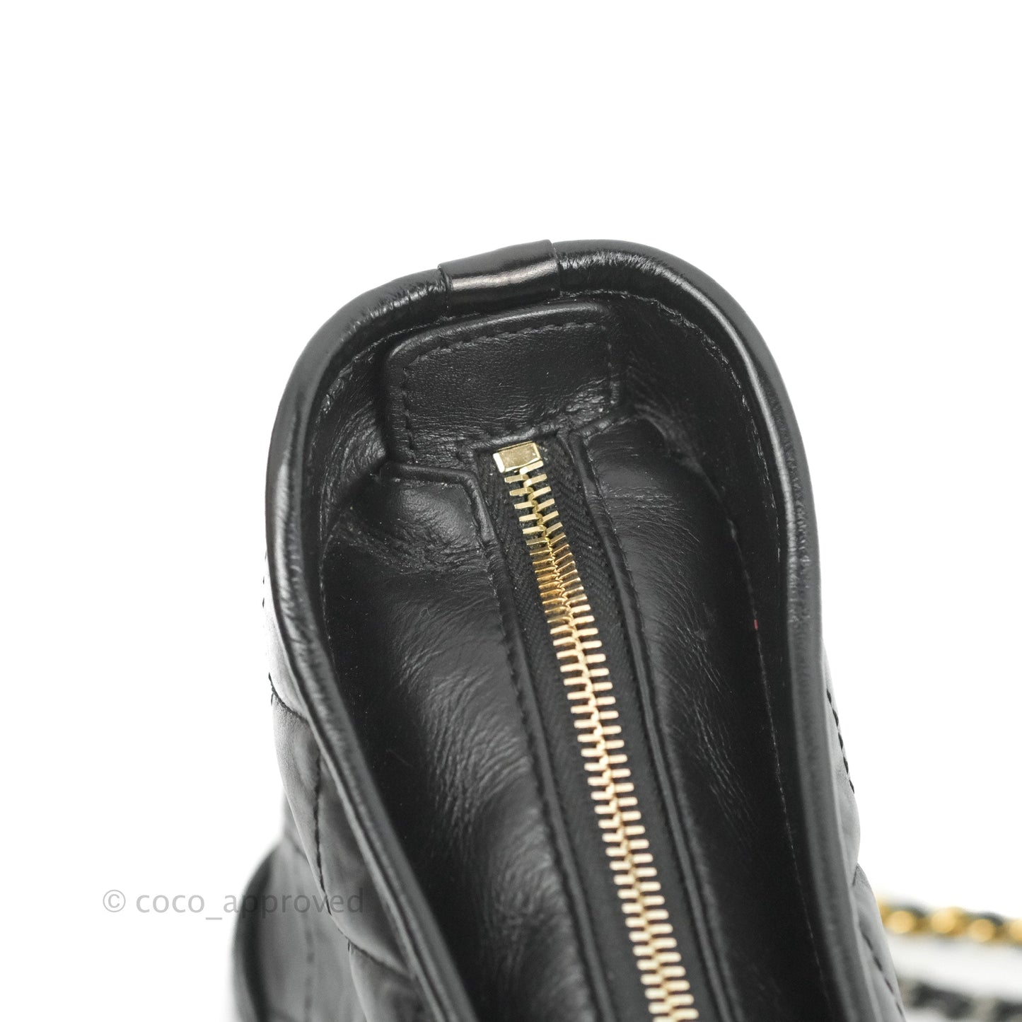 Chanel New Medium Gabrielle Hobo Black Aged Calfskin Mixed Hardware