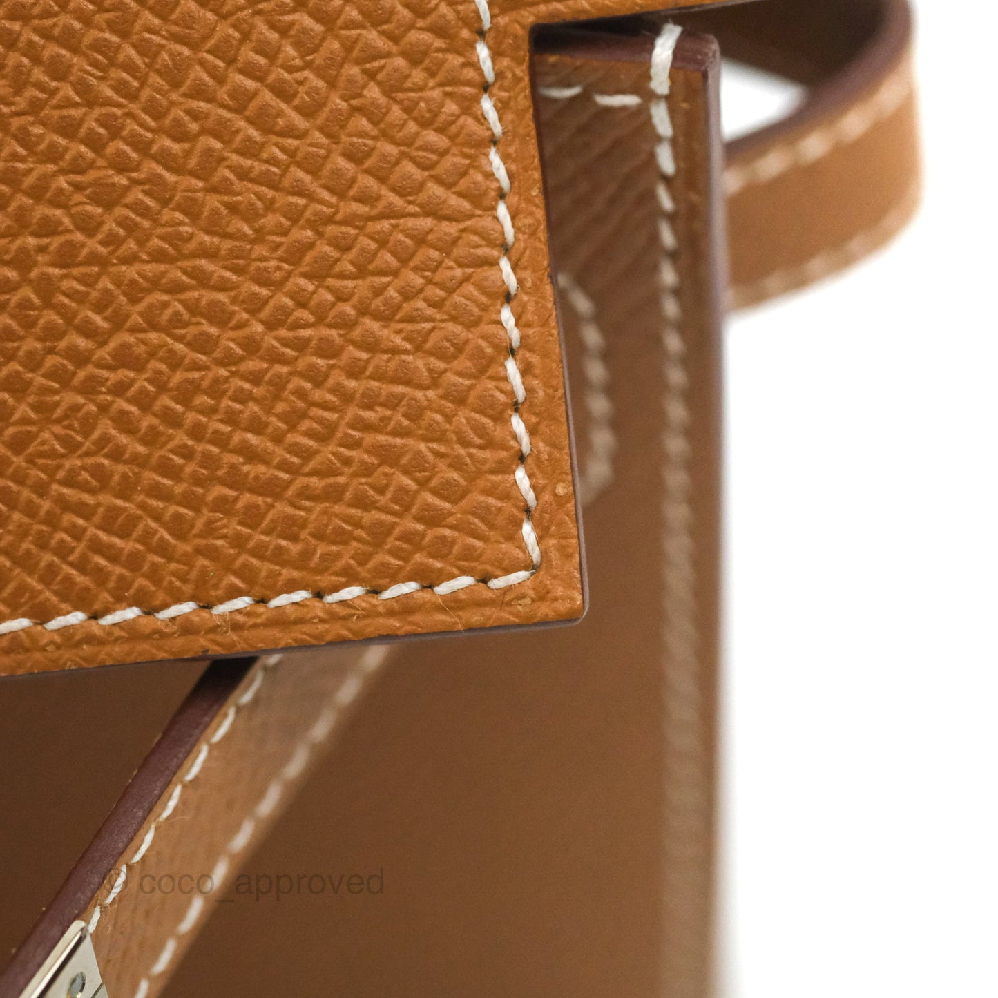 Hermès Kelly To Go Wallet Gold Epsom Palladium Hardware