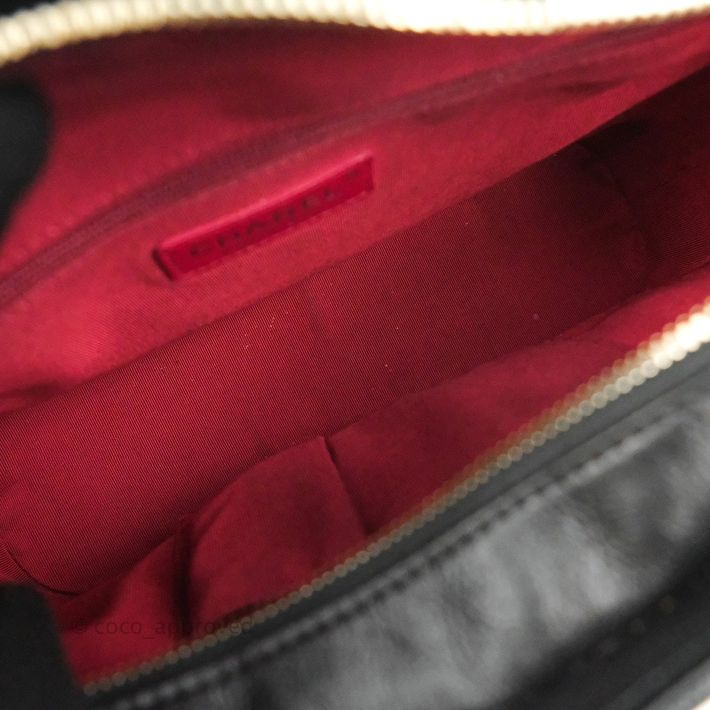 Chanel New Medium Gabrielle Hobo Black Aged Calfskin Mixed Hardware