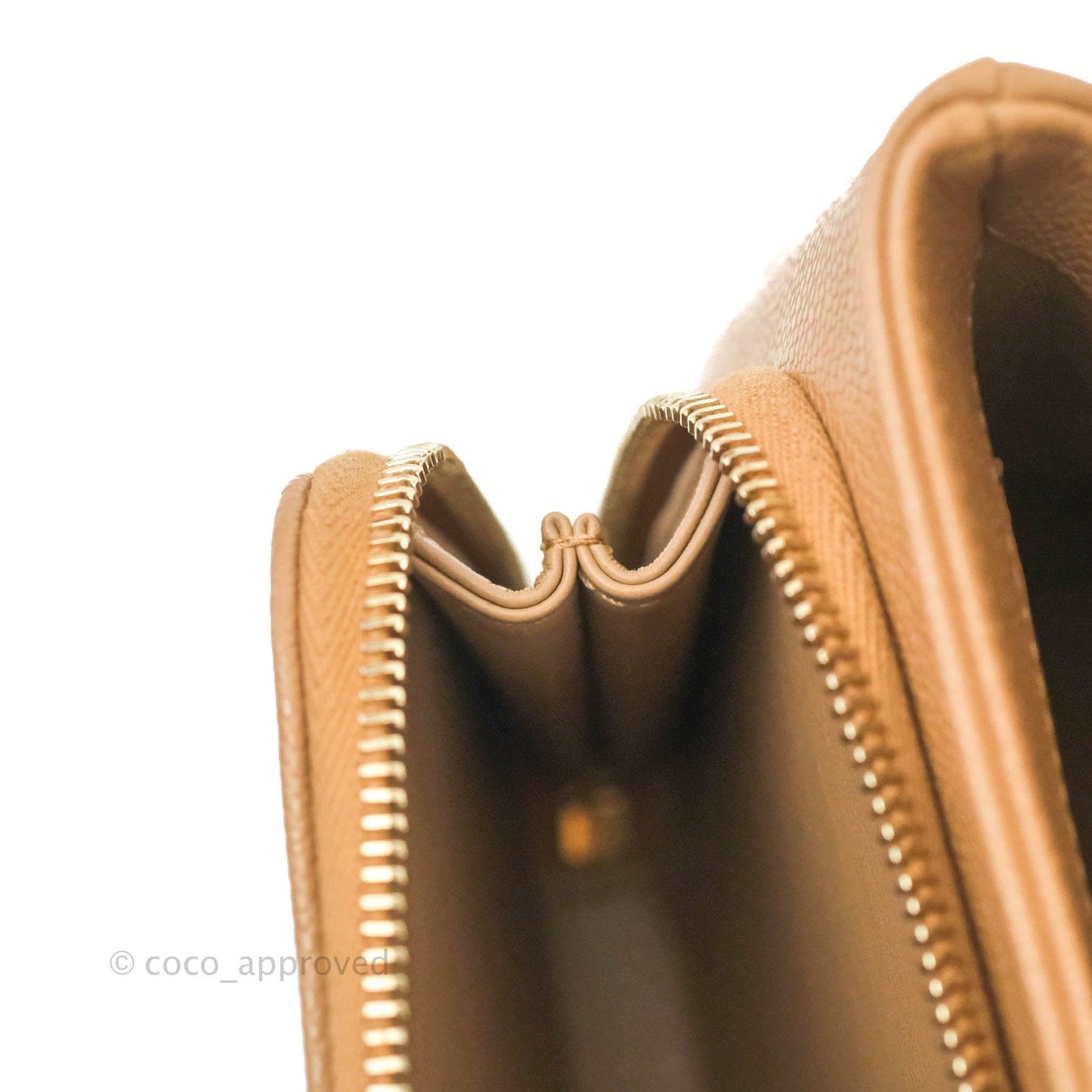 Chanel Quilted Medium Business Affinity Flap Caramel Dark Beige Caviar Gold Hardware