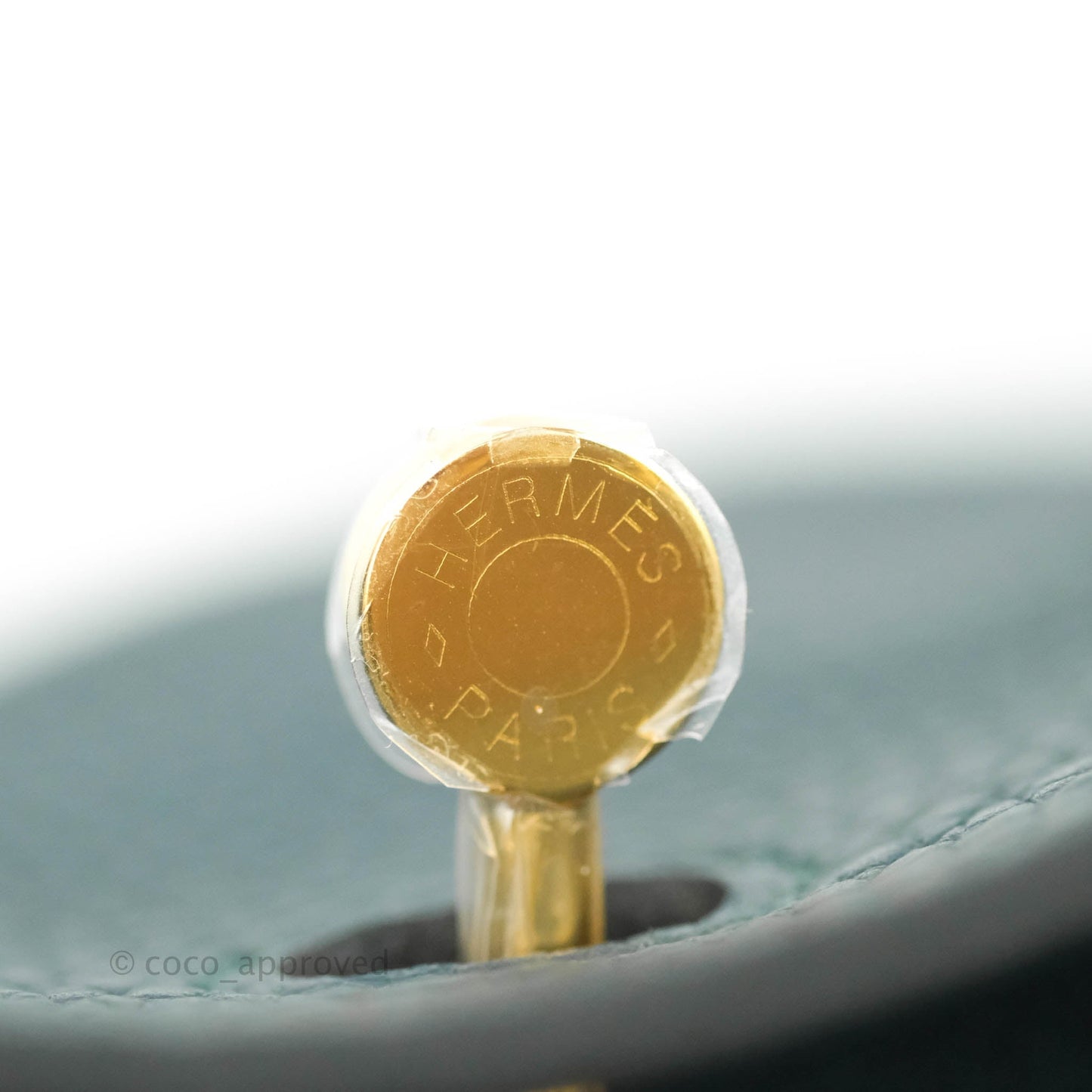 Hermès Lindy 26 Vert Cypress Clemence Gold Hardware