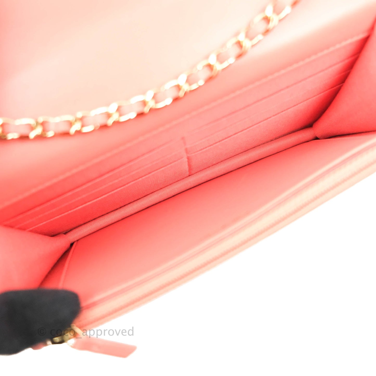 Chanel Trendy CC WOC Pink Lambskin Gold Hardware