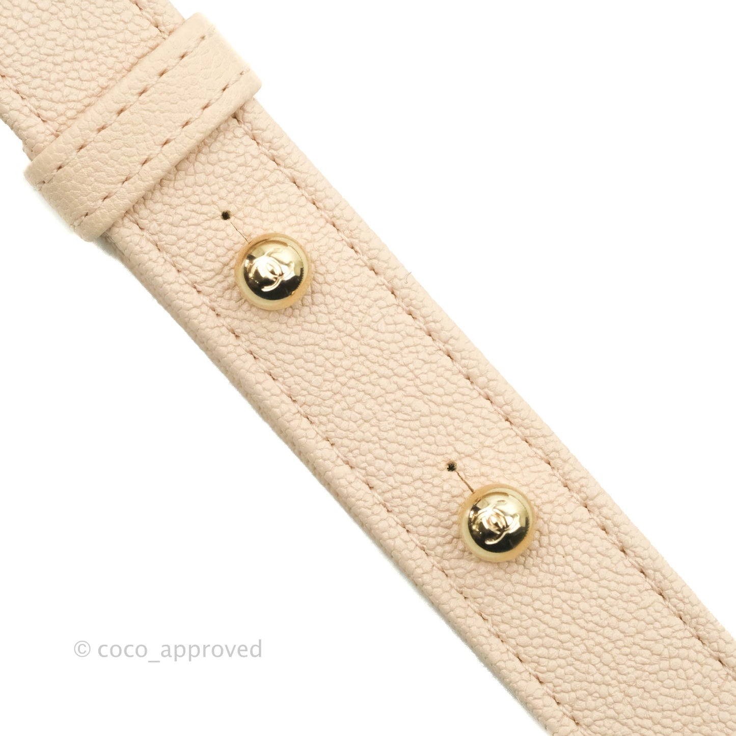 Chanel Quilted Medium Boy Light Pink Beige Caviar Gold Hardware 20A
