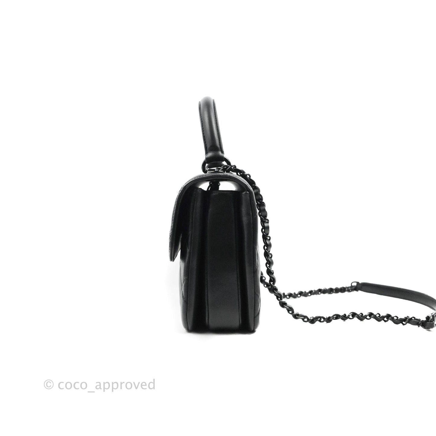 Chanel Trendy CC Small So Black Lambskin