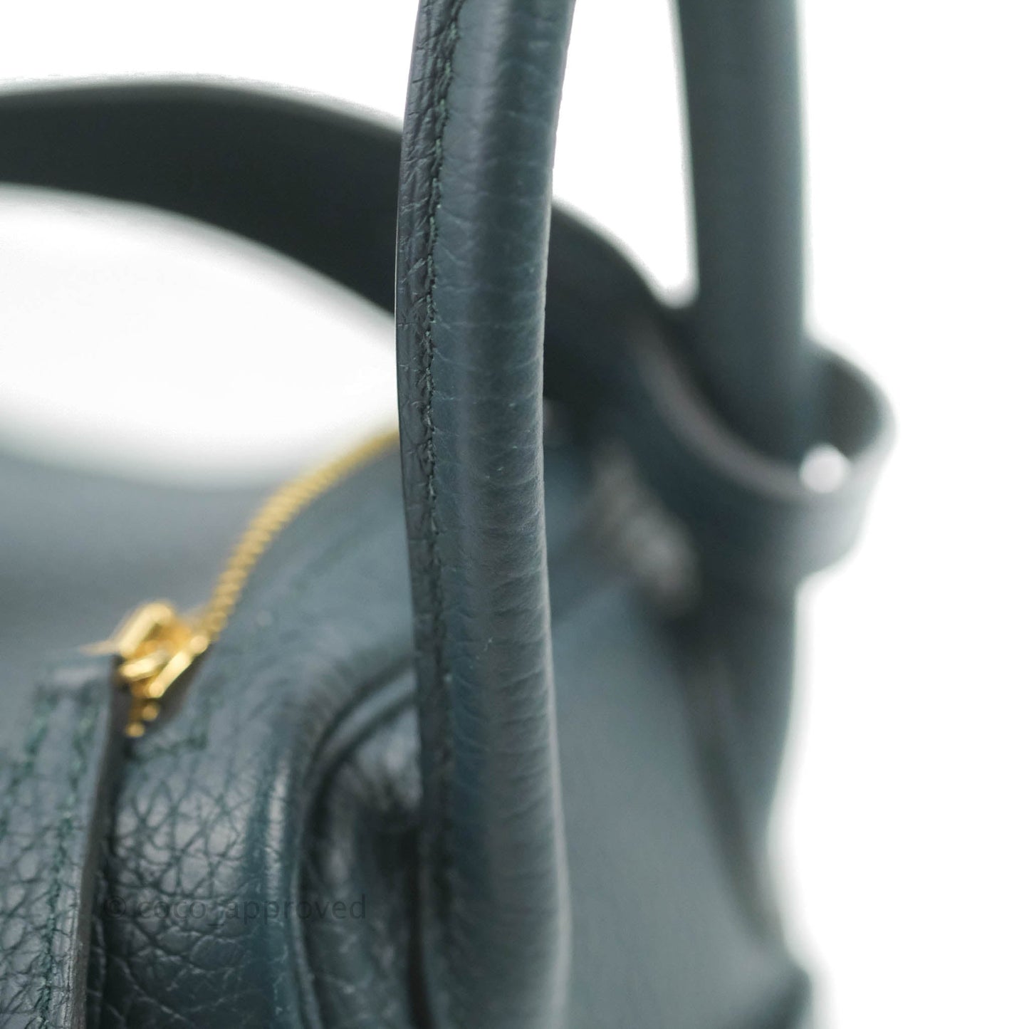 Hermès Mini Lindy 20 Vert Cypres Clemence Gold Hardware