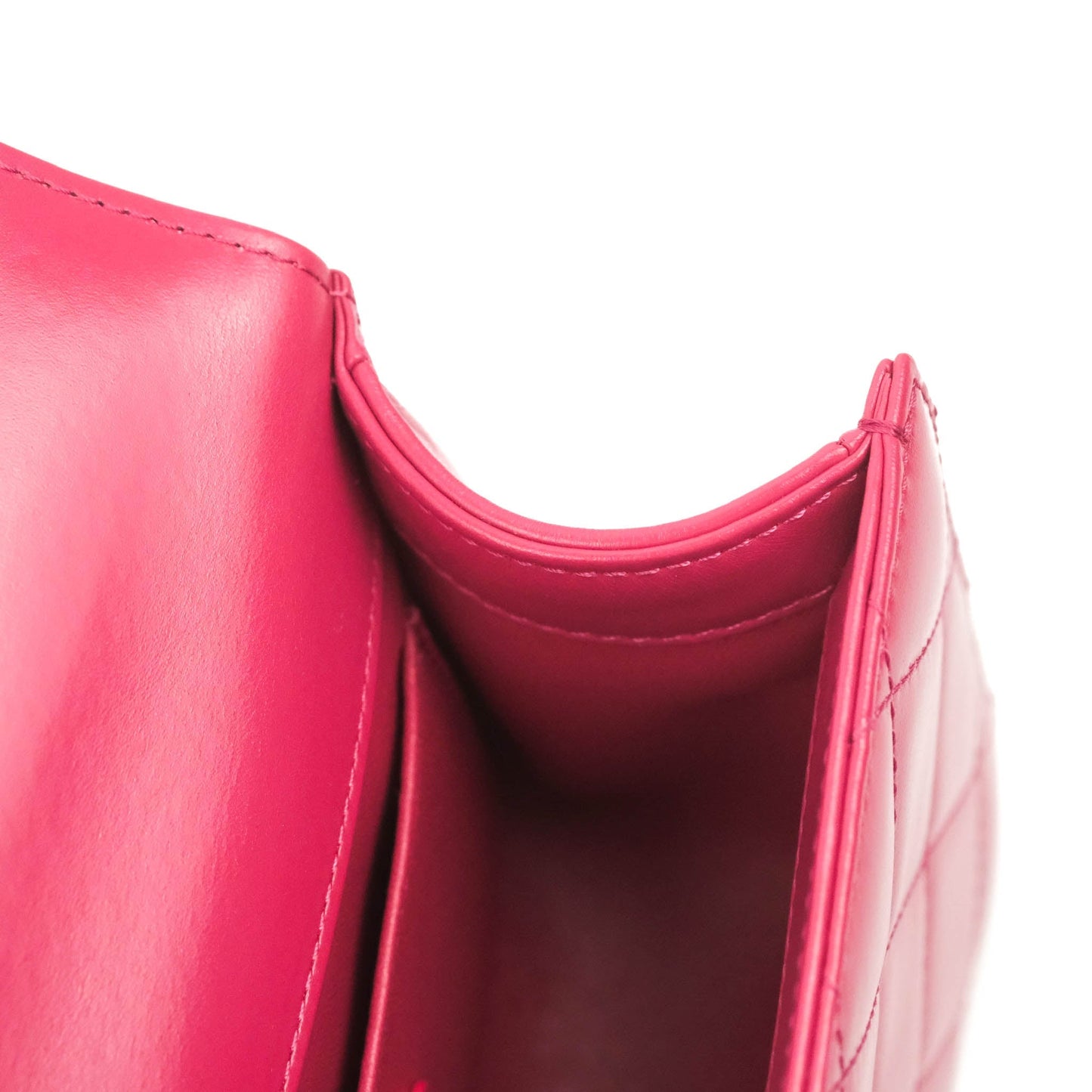 Chanel Quilted Mini Perfect Fit Adjustable Pink Calfskin Aged Gold Hardware 21A