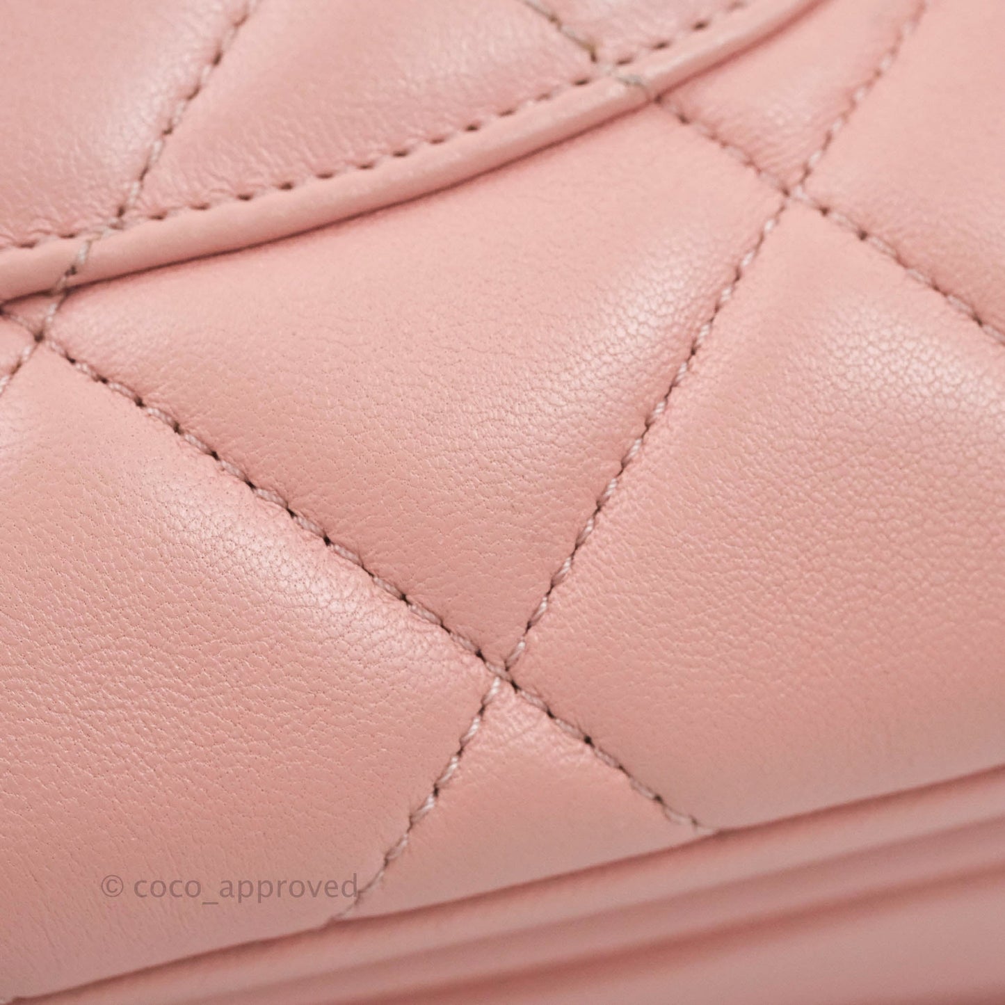 Chanel Small Trendy CC Pink Lambskin Gold Hardware