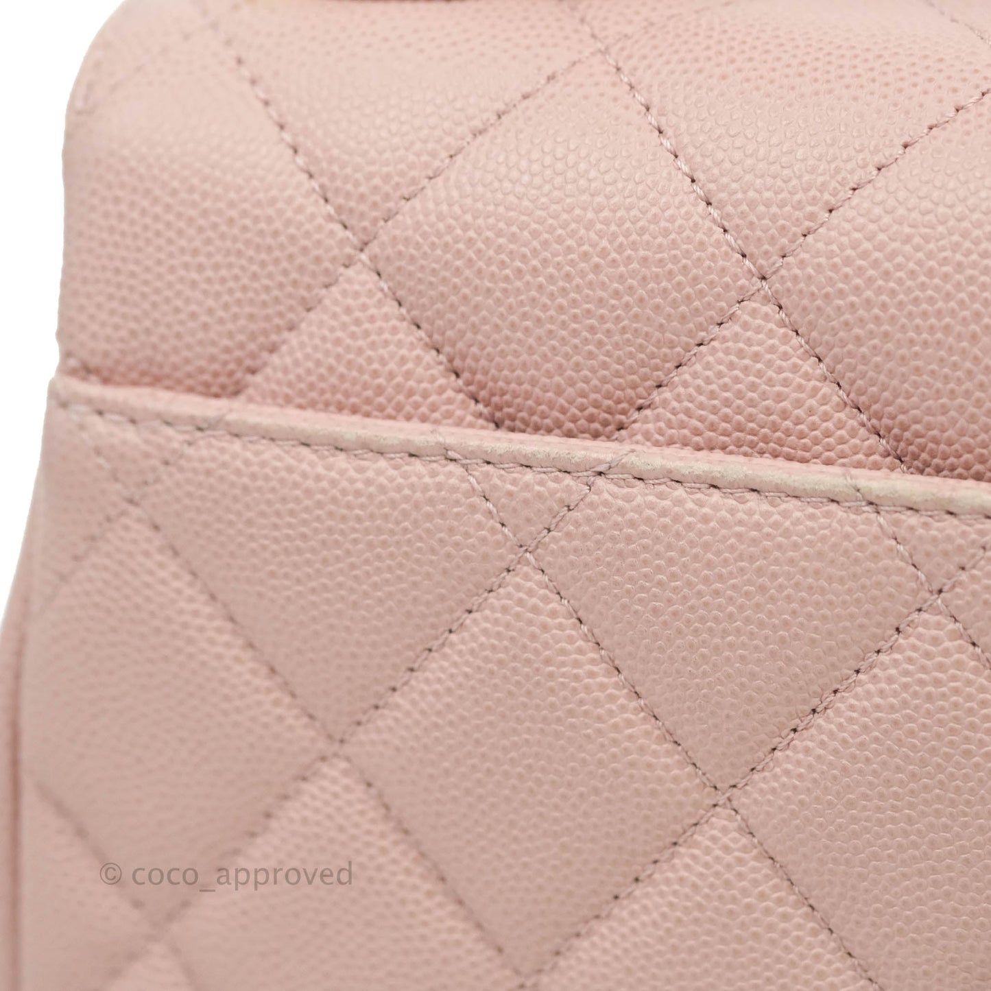 Chanel Quilted Small Business Affinity Flap Pink Caviar Gold Hardware