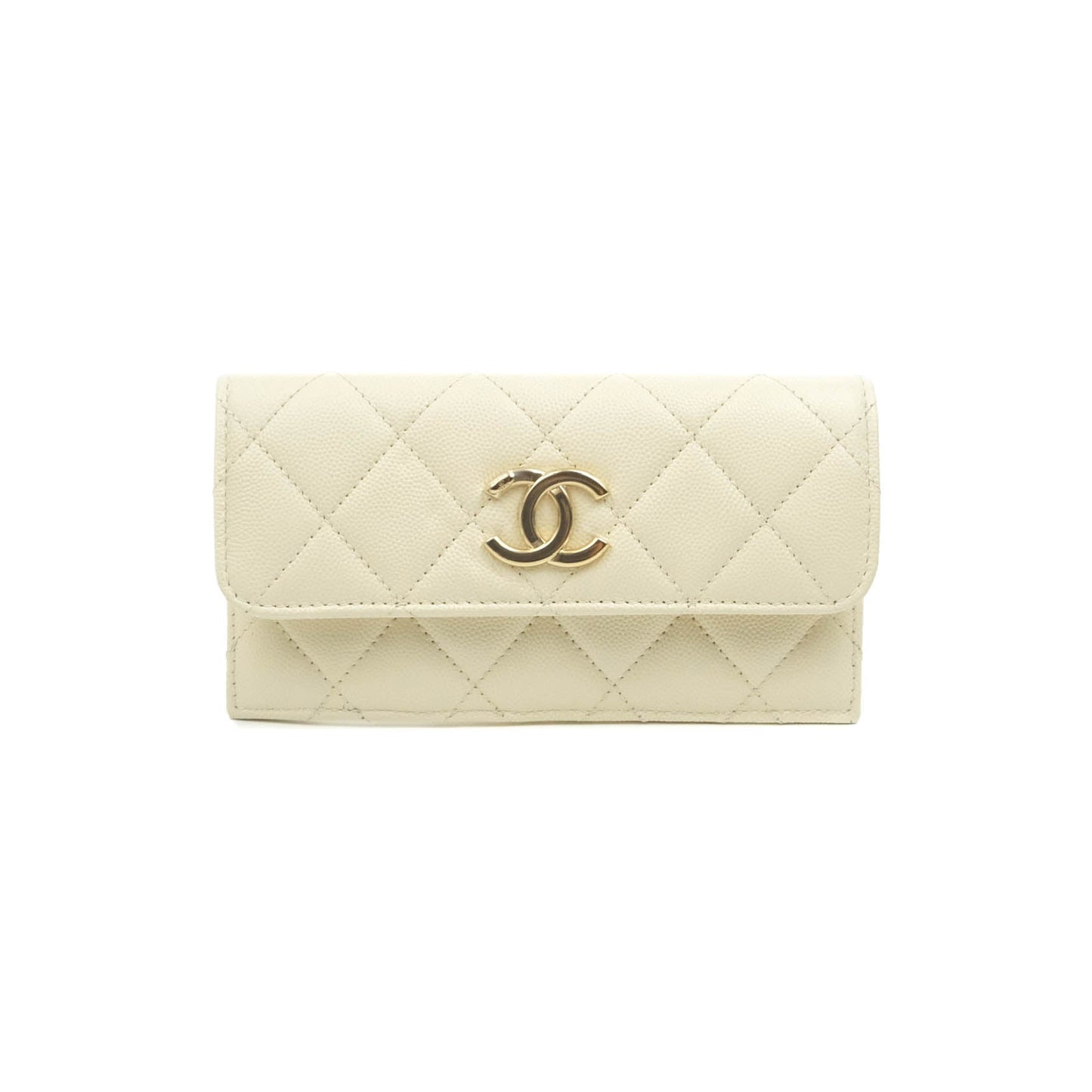Chanel Camera Bag With Detachable Pouch Ivory Caviar Gold Hardware