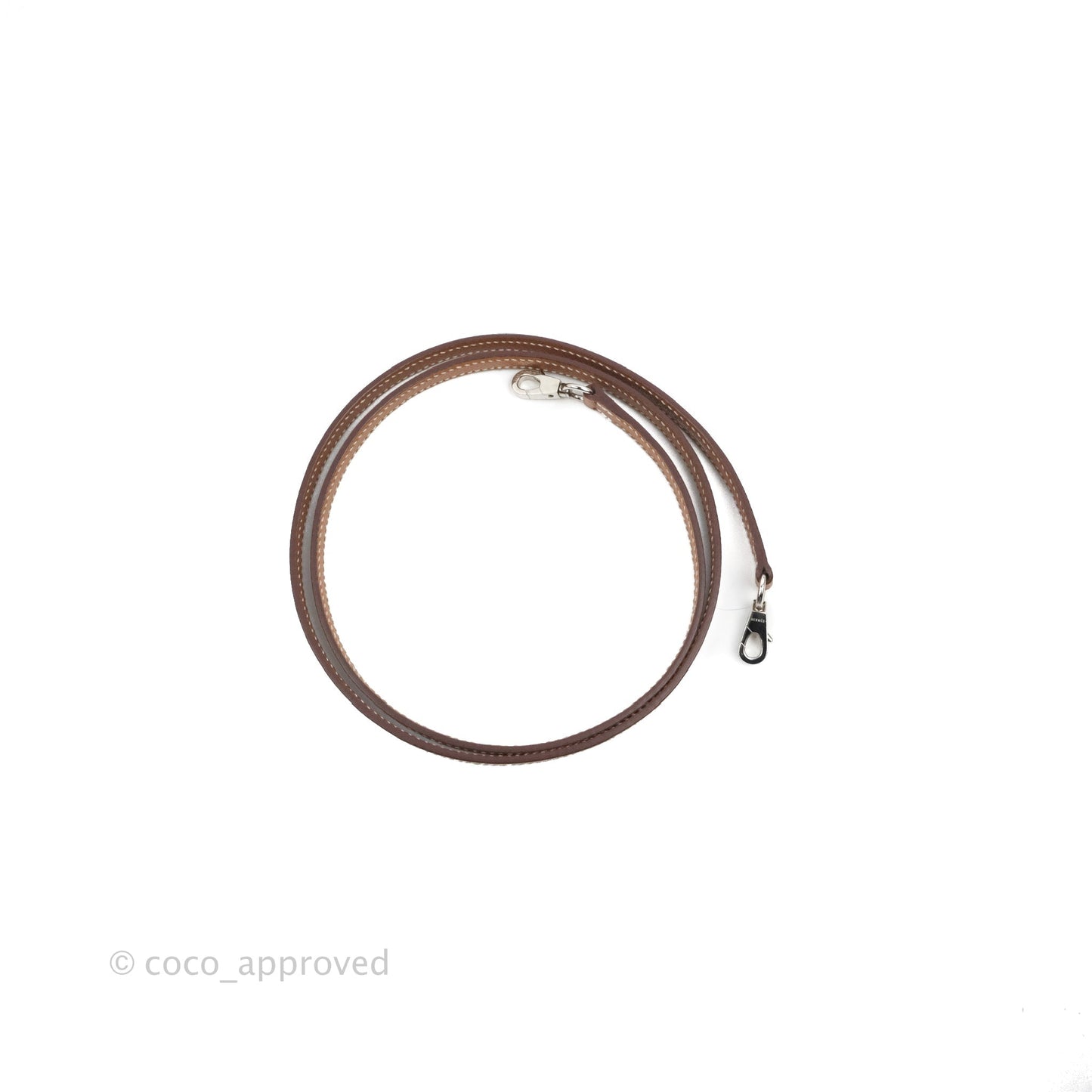 Hermès Mini Kelly II Sellier Gold Epsom Palladium Hardware