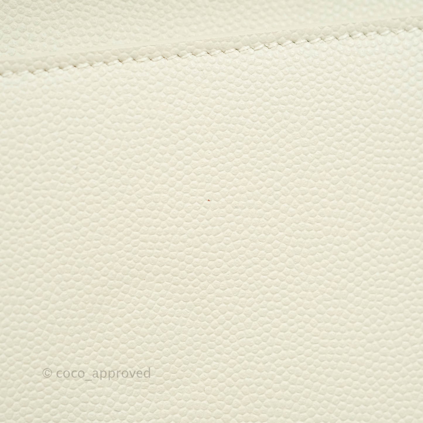 Saint Laurent Ivory Monogram Clutch Bag