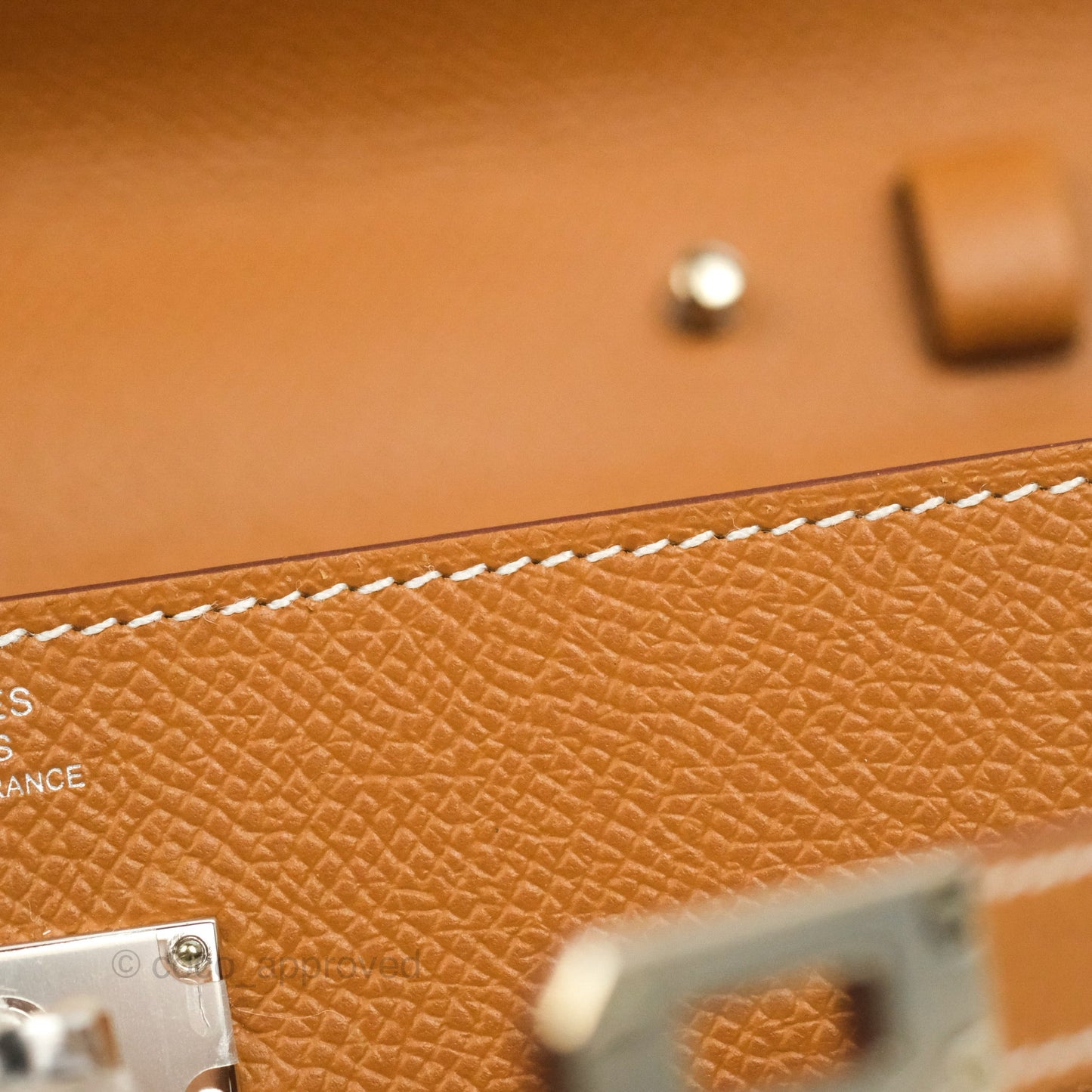 Hermès Kelly To Go Wallet Gold Epsom Palladium Hardware