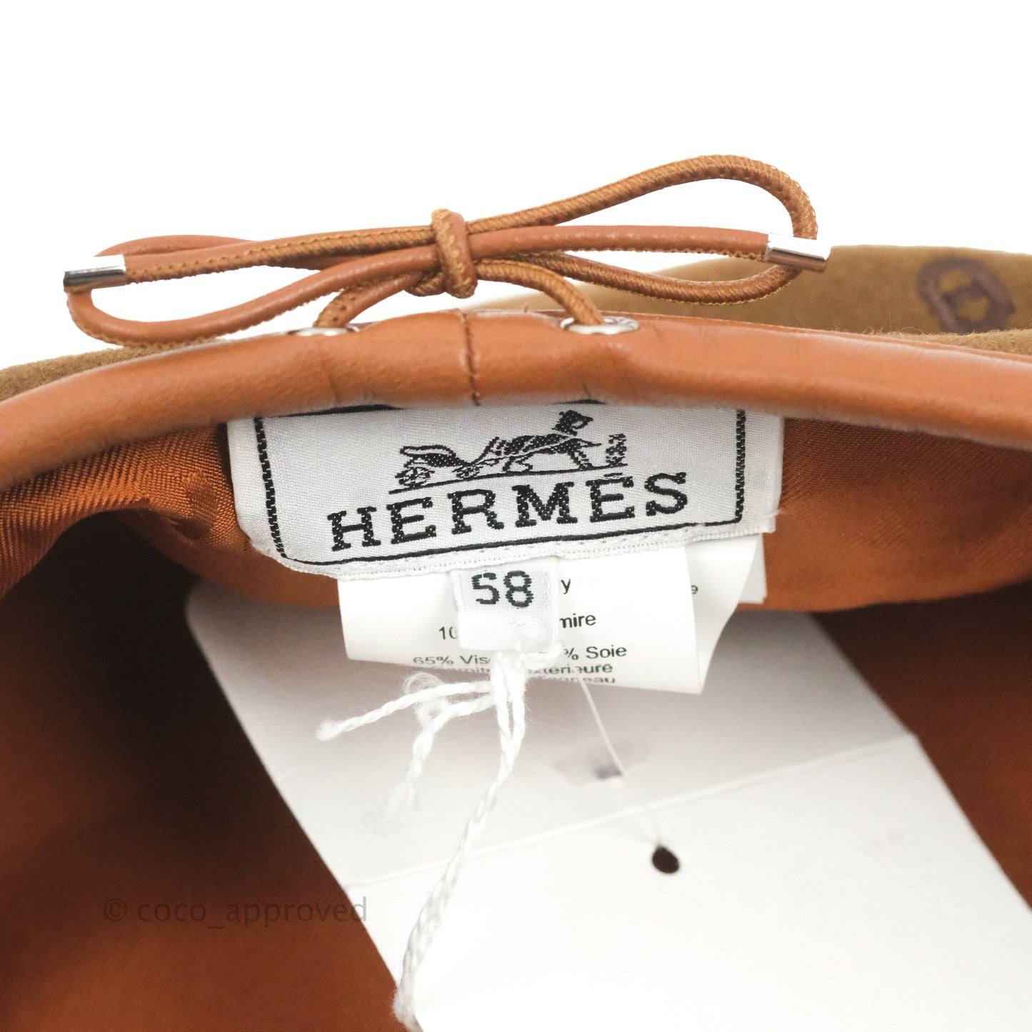 Hermès Saint Honore Charm Beret