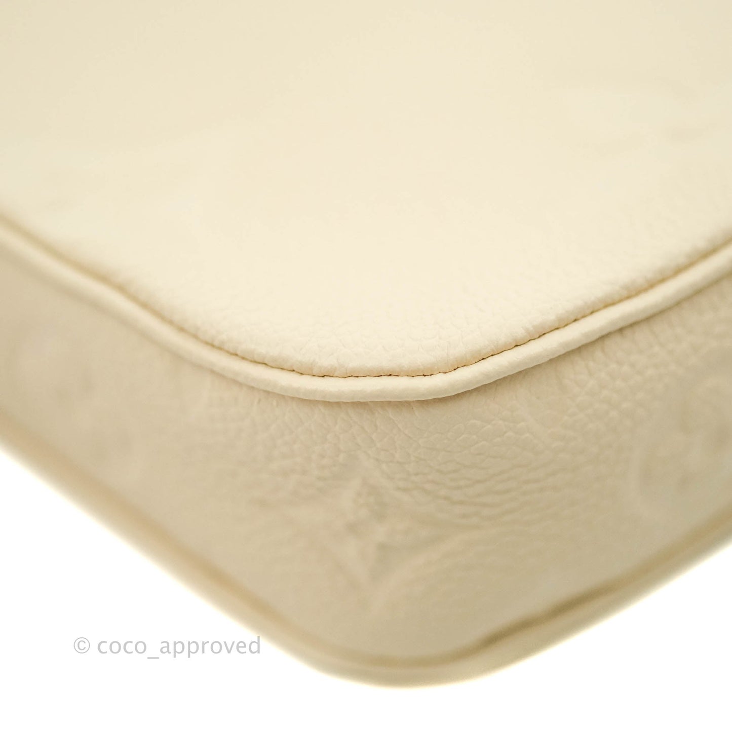 Louis Vuitton Multi Pochette Accessories Monogram Empreinte in Cream