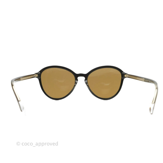 Chanel Pantos Brown Polarized Sunglasses
