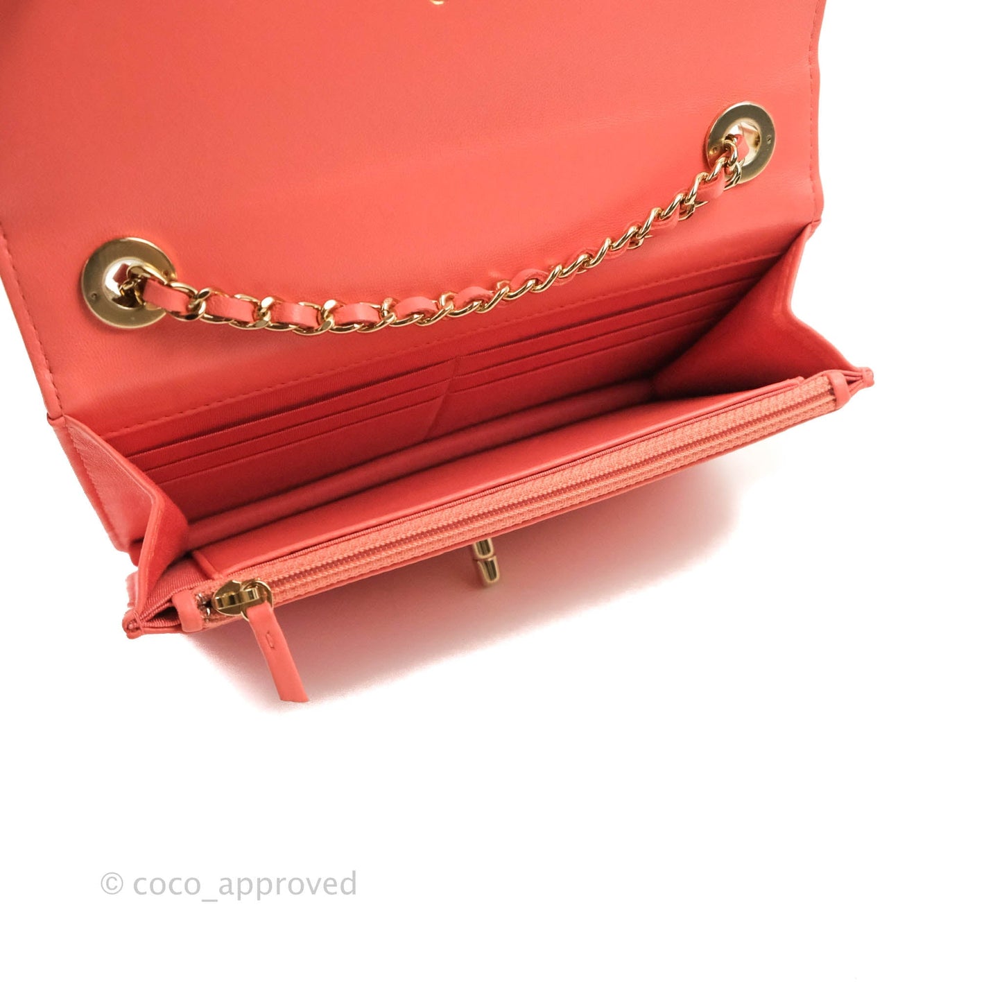 Chanel Trendy CC WOC Pink Lambskin Gold Hardware