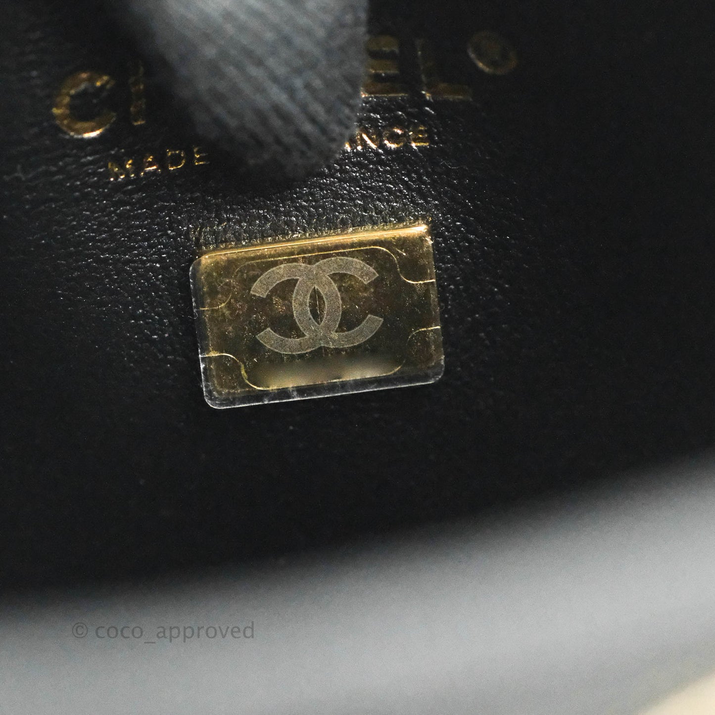 Chanel Mini Bucket Tote Black Caviar Gold Hardware 22S