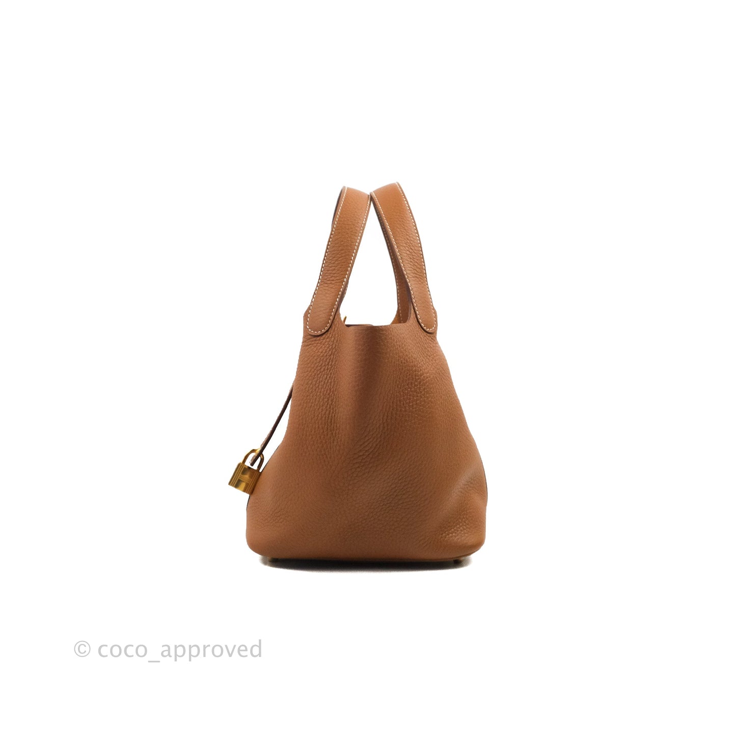Hermès Picotin Lock 18 PM Gold Clemence Gold Hardware