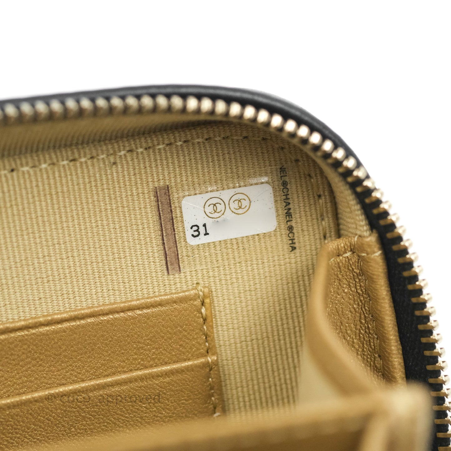 Chanel Mini Pearl Crush Quilted Camera Case Black Lambskin Aged Gold Hardware