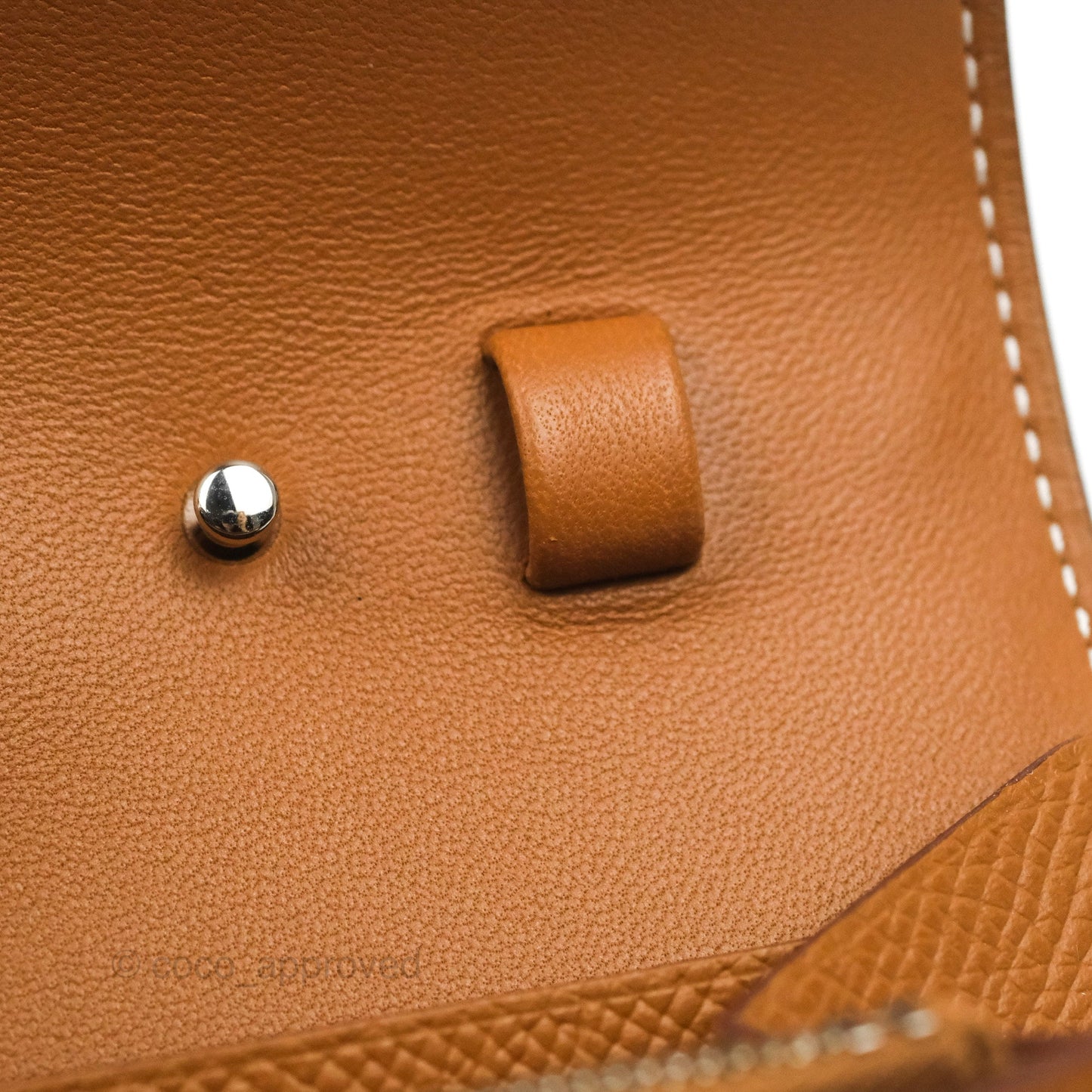 Hermès Constance Long To Go Wallet Gold Epsom Palladium Hardware