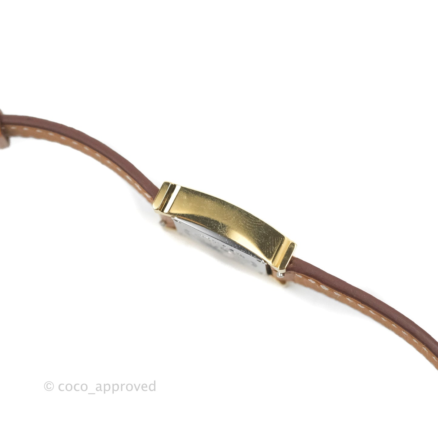 Hermès Heure H TPM Watch Gold Epsom Gold Hardware