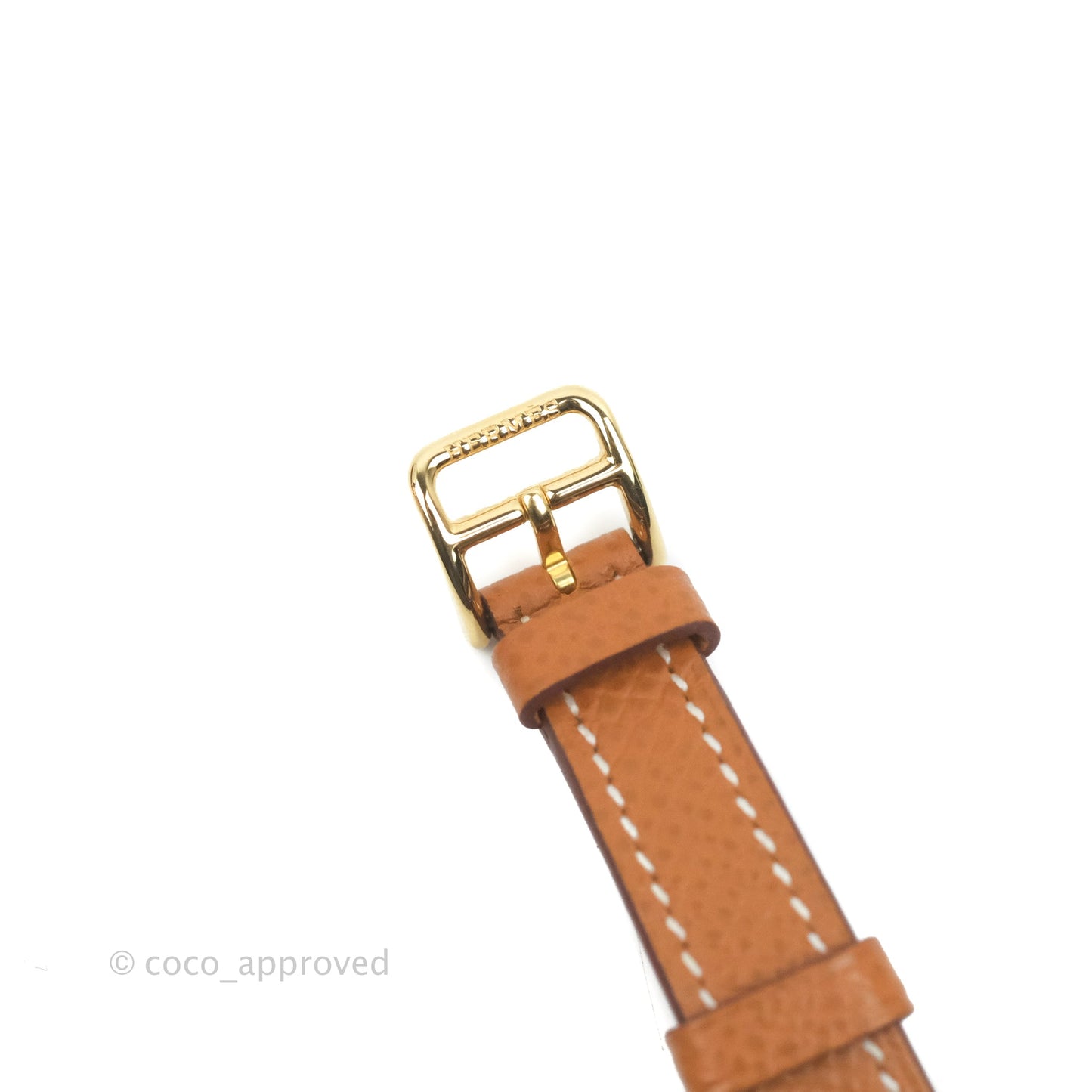 Hermès Heure H TPM Watch Gold Epsom Gold Hardware