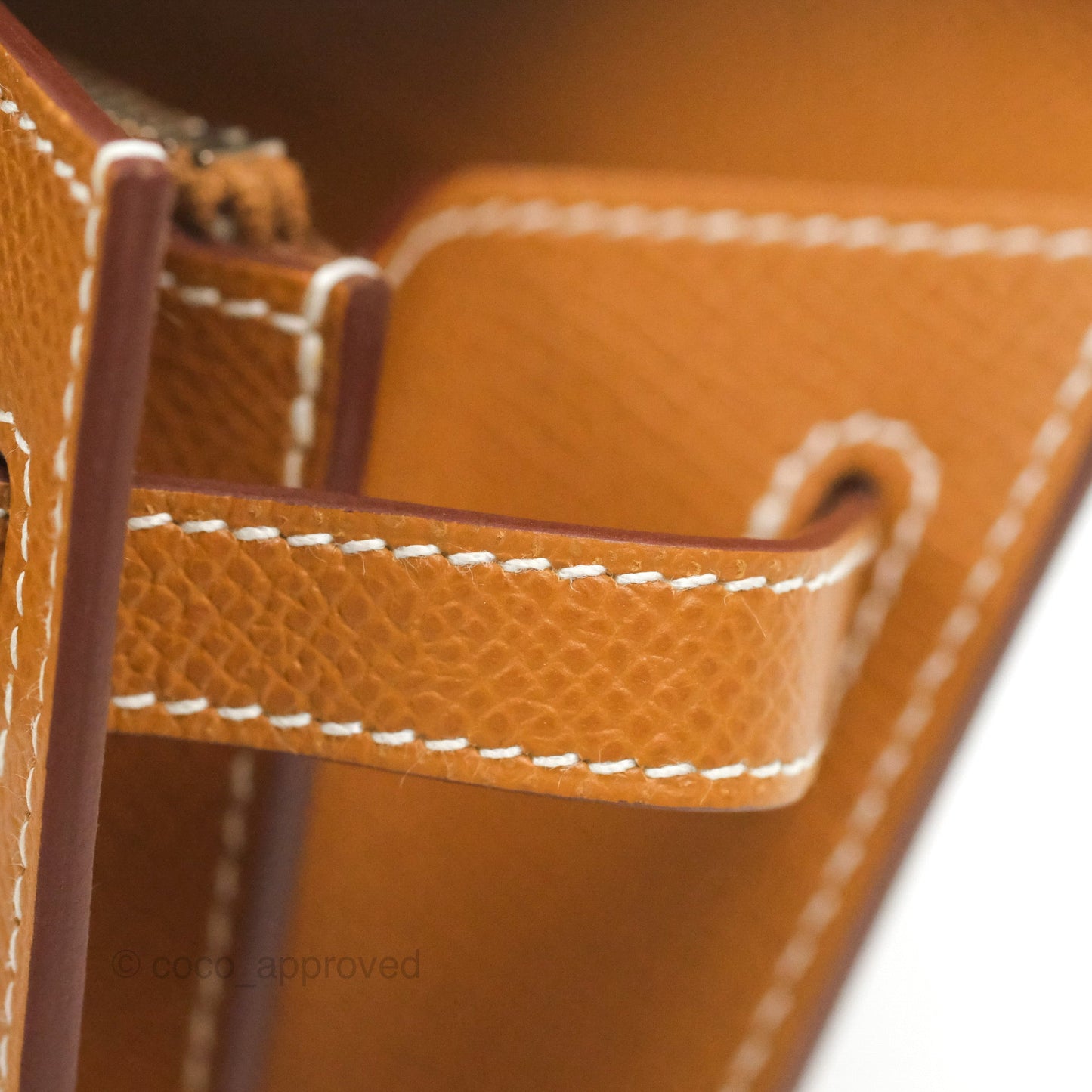 Hermès Kelly To Go Wallet Gold Epsom Palladium Hardware