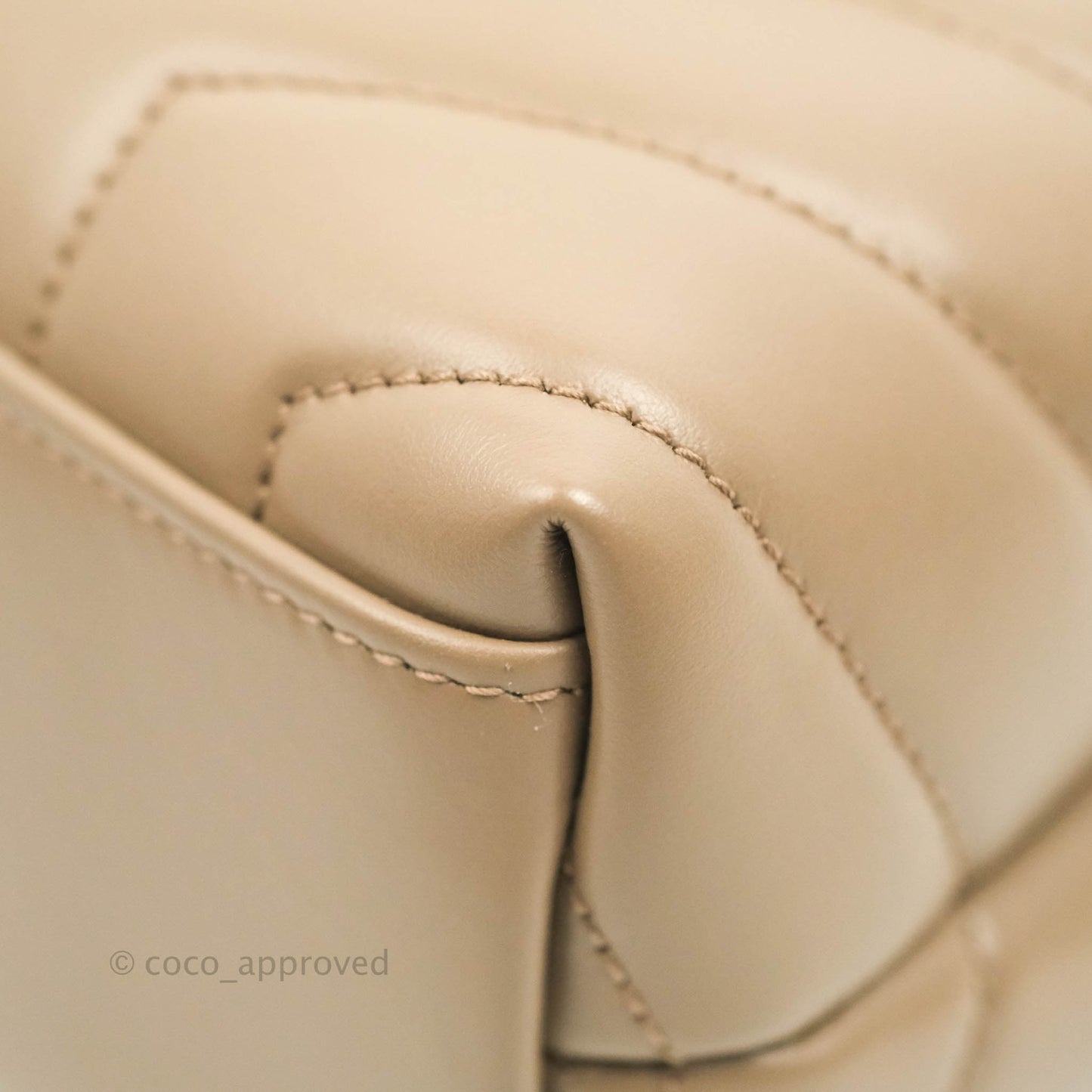 Saint Laurent Loulou Small Bag Taupe Gold Hardware