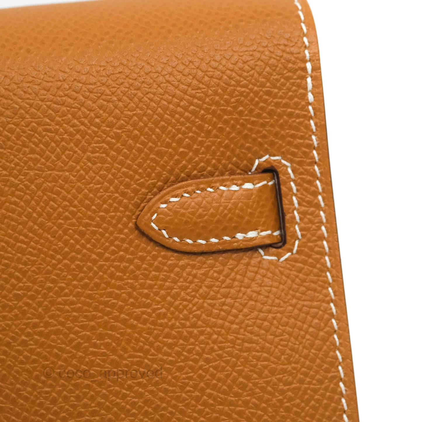 Hermès Kelly To Go Wallet Gold Epsom Palladium Hardware
