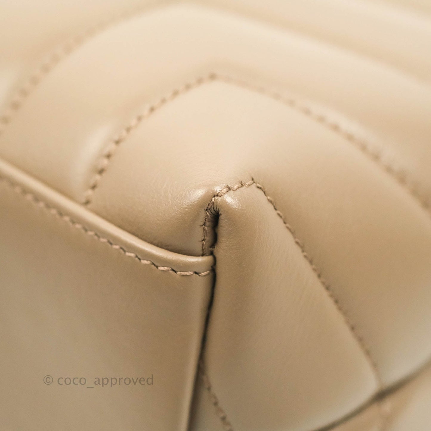 Saint Laurent Loulou Small Bag Taupe Gold Hardware