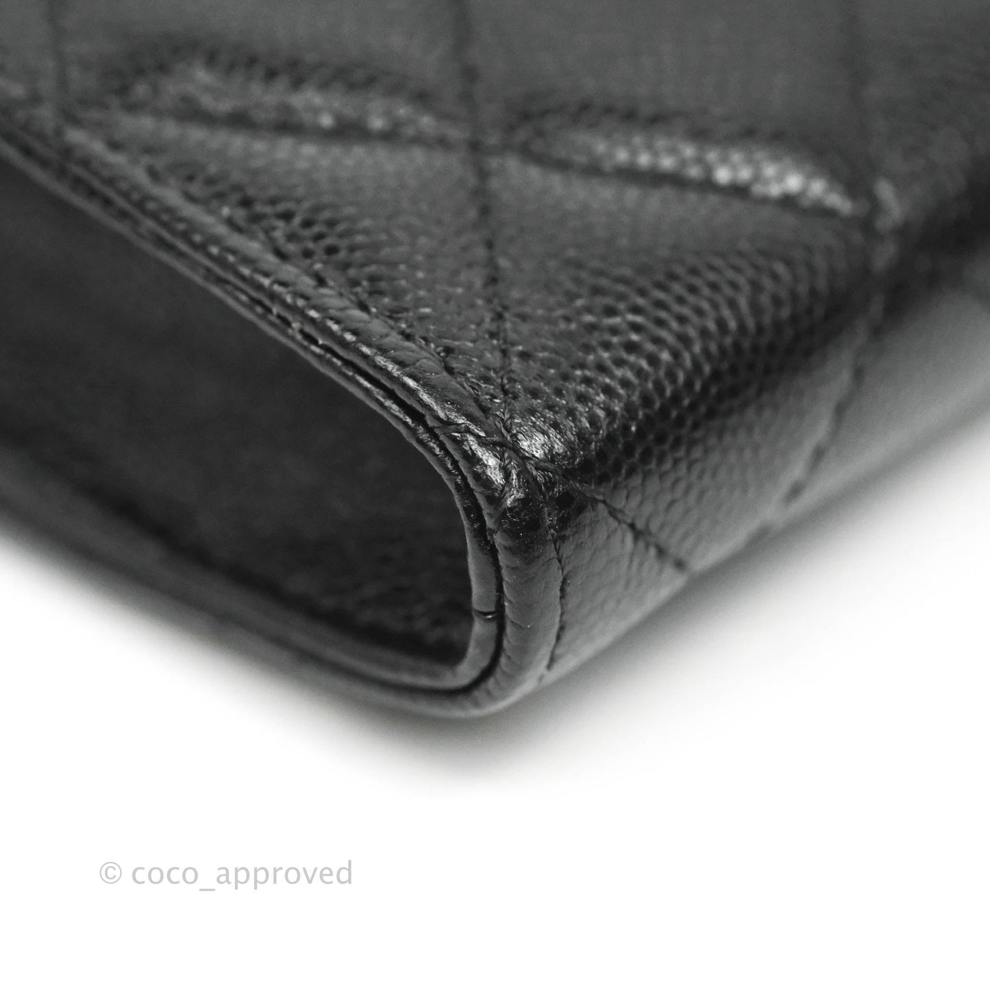 Chanel Quilted So Black Phone Holder Incognito Hardware