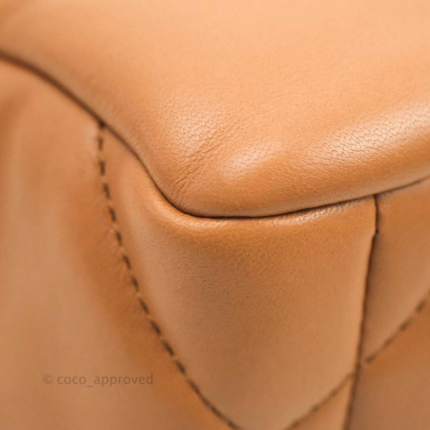 Chanel 19 Small Caramel Dark Beige Lambskin Mixed Hardware 21K