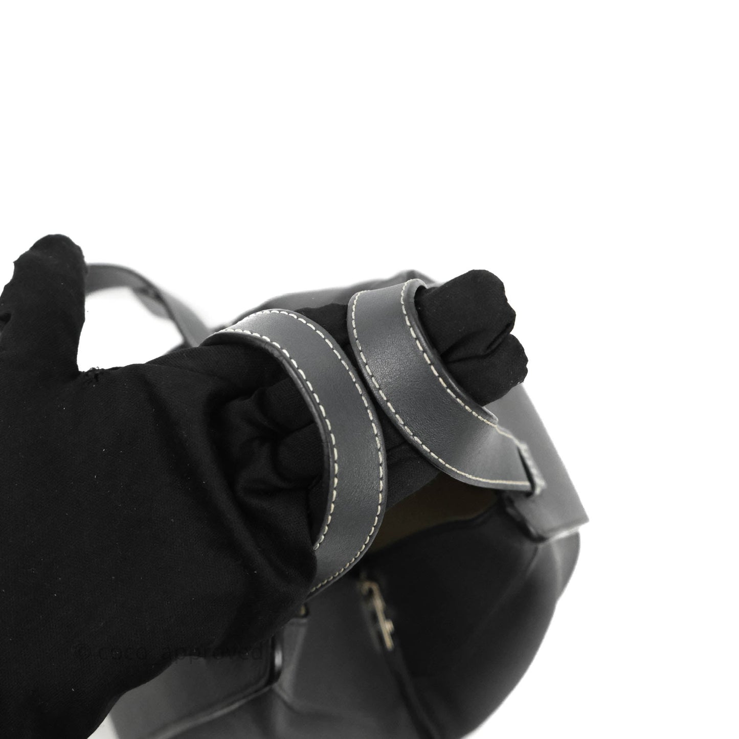 Loewe Hammock Small Asphalt Grey Shoulder Bag