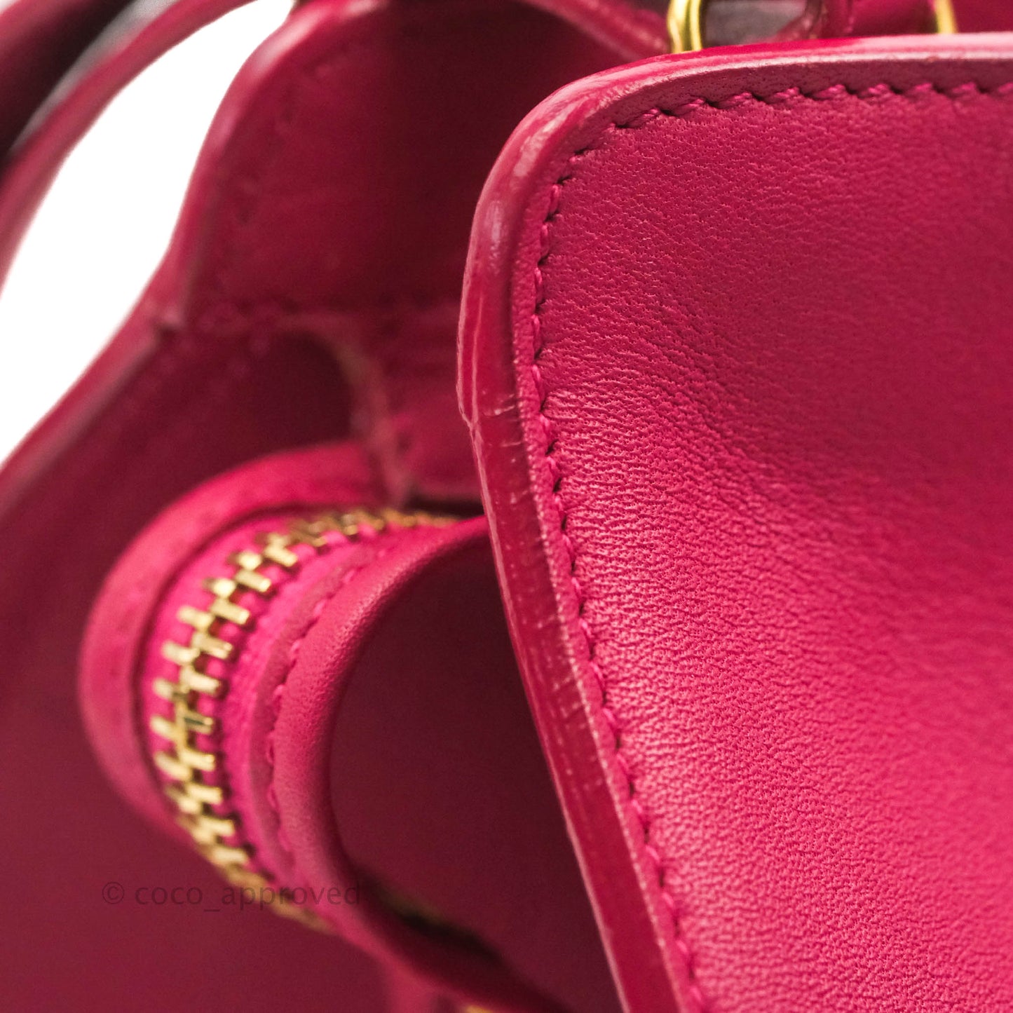 Saint Laurent Smooth Calfskin Small Y Ligne Cabas Pink