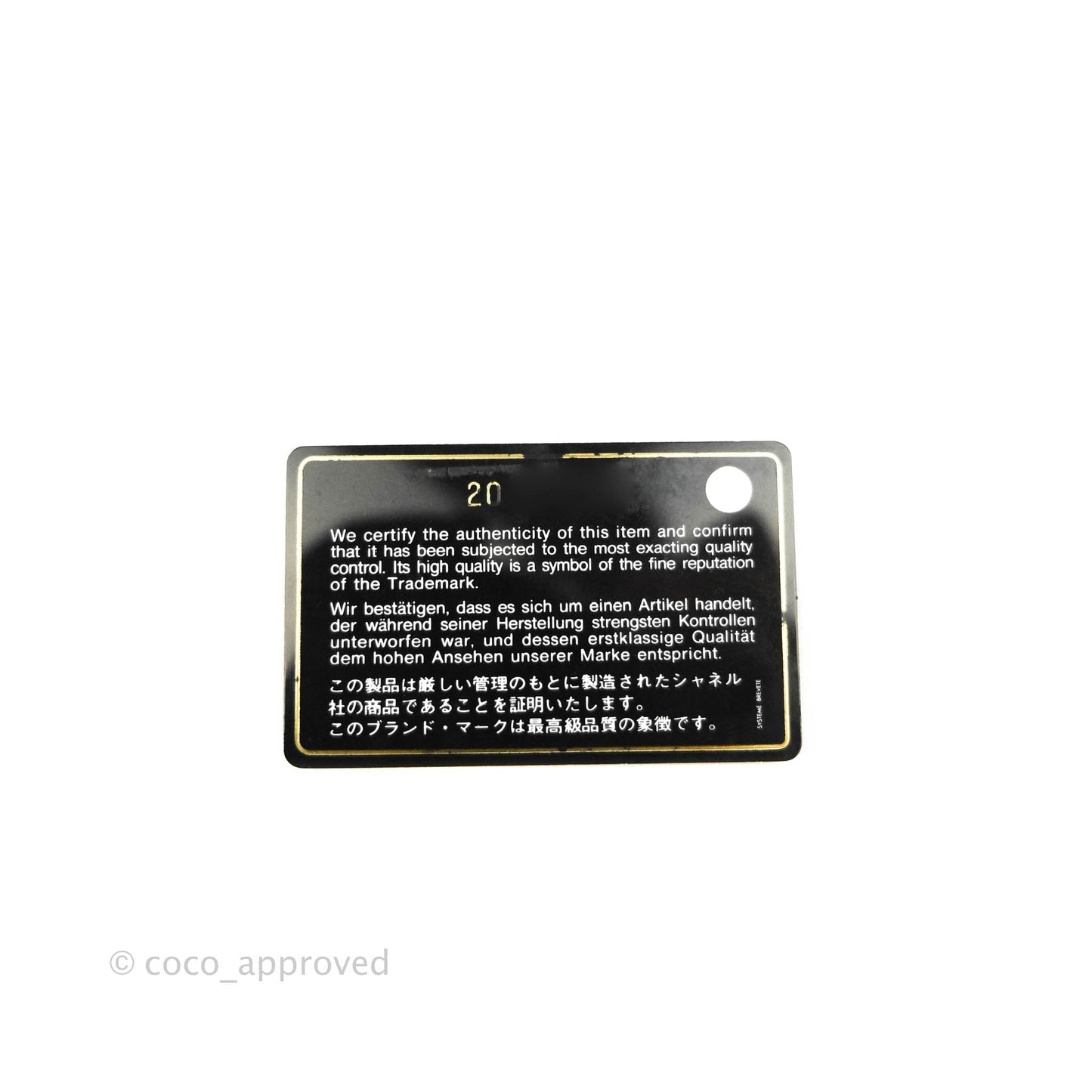 Chanel Small Boy Black Stingray Ruthenium Hardware