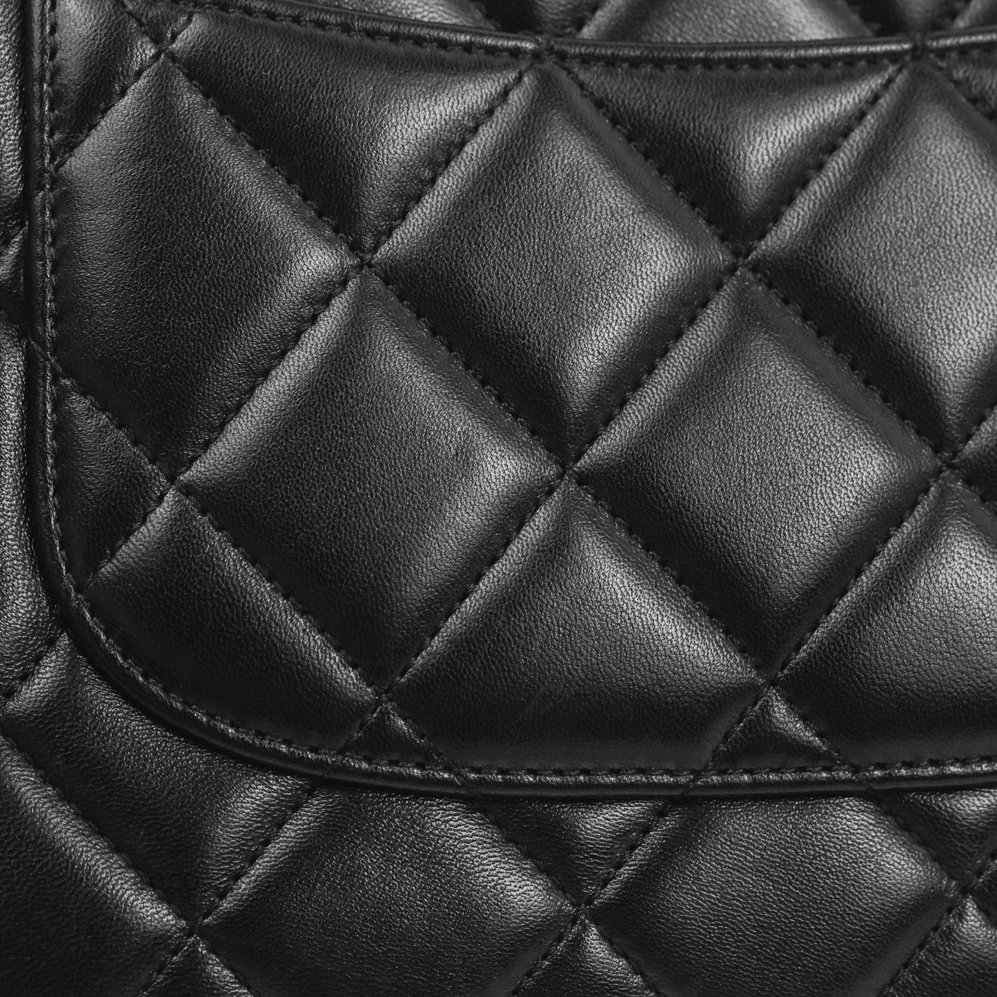 Chanel Small Trendy CC Black Lambskin Gold Hardware