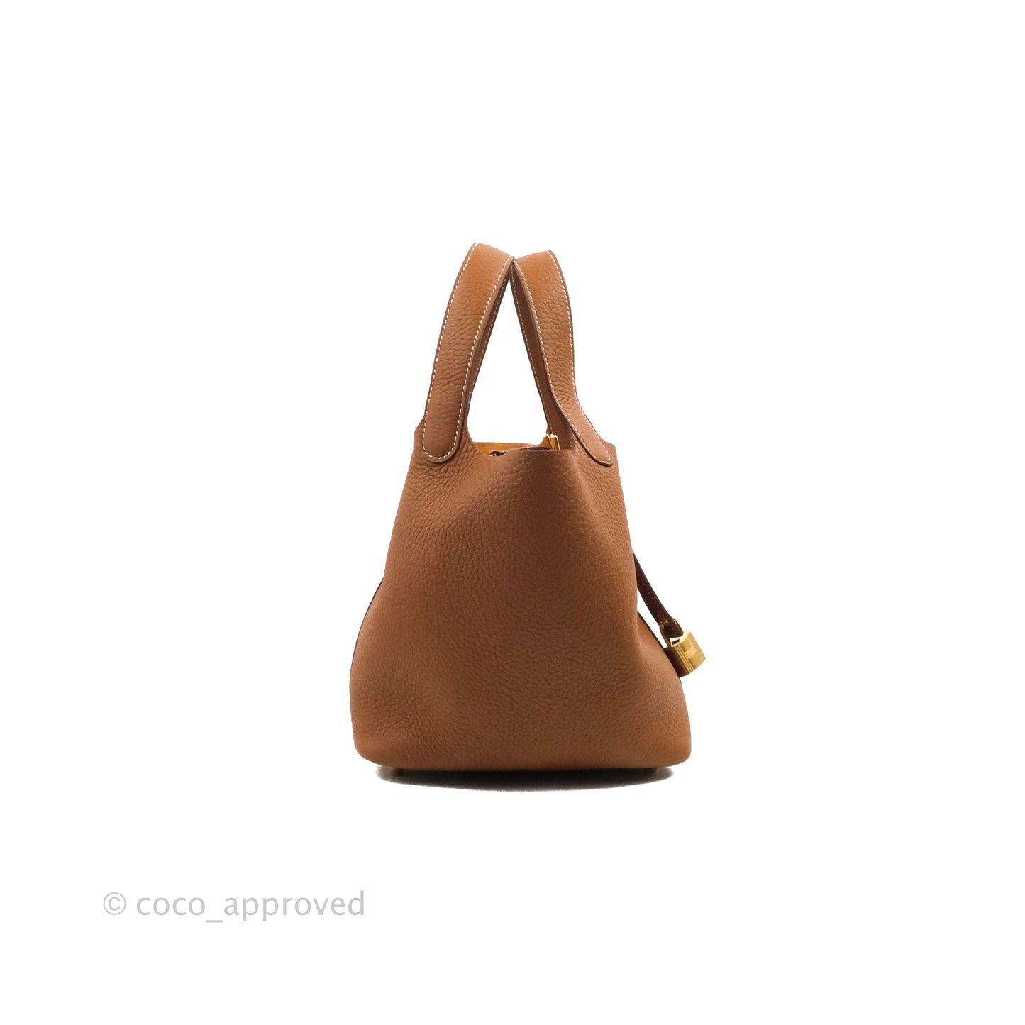 Hermès Picotin Lock 18 PM Gold Clemence Gold Hardware