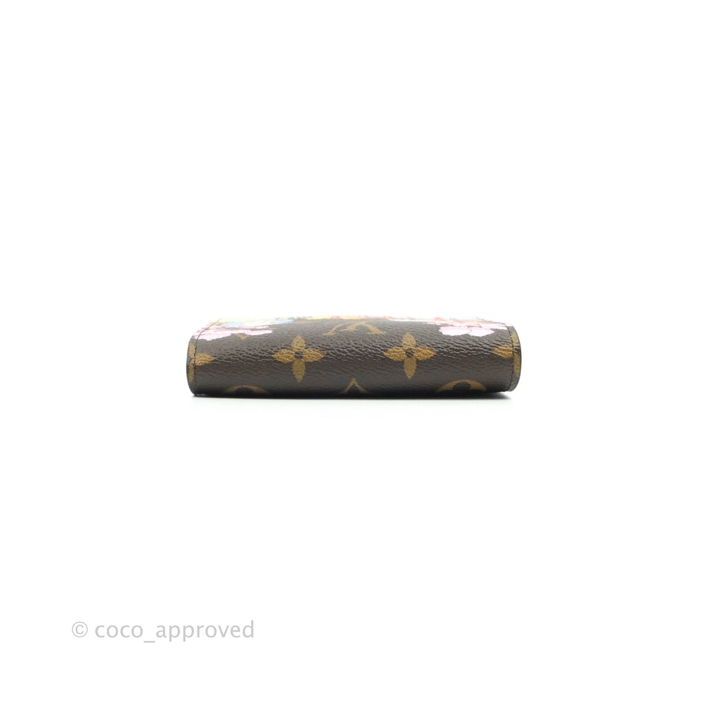 Louis Vuitton Monogram Christmas Animation Japanese Garden Victorine Wallet Wisteria Pink